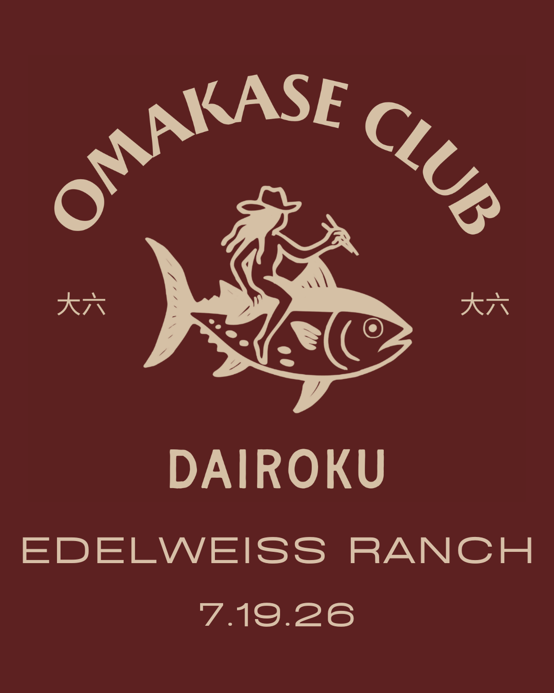 Omakase on the Ranch