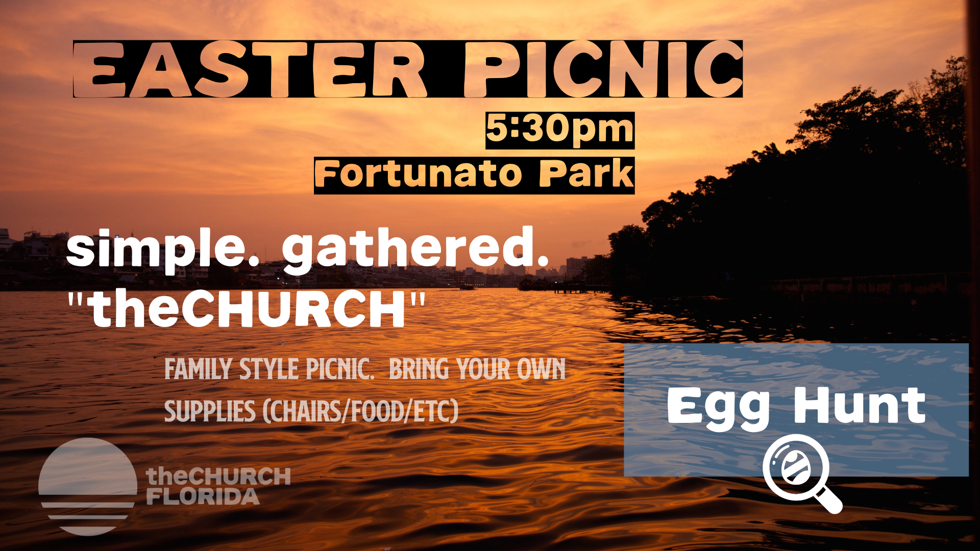 FAMILY style PICNIC - EASTER NIGHT