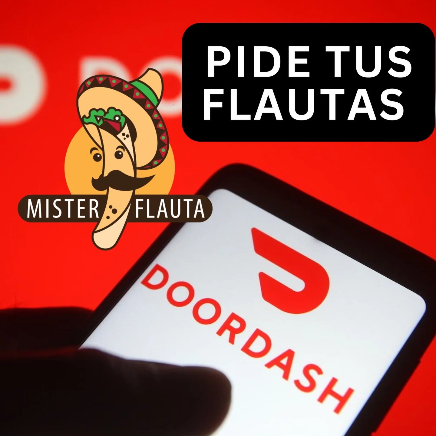 Cons&iacute;guenos por DoorDash. @doordash_pr