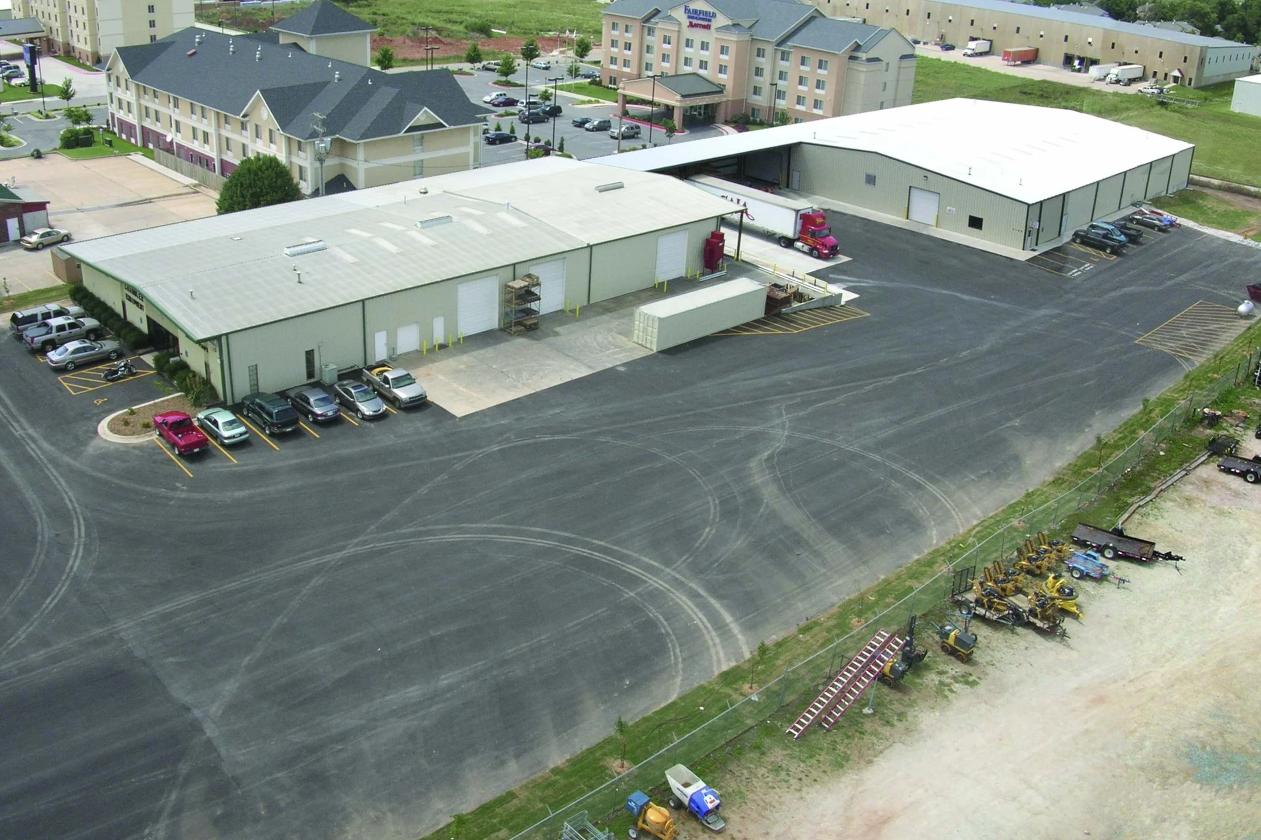 Chandler Equipment warehouse in 2004.