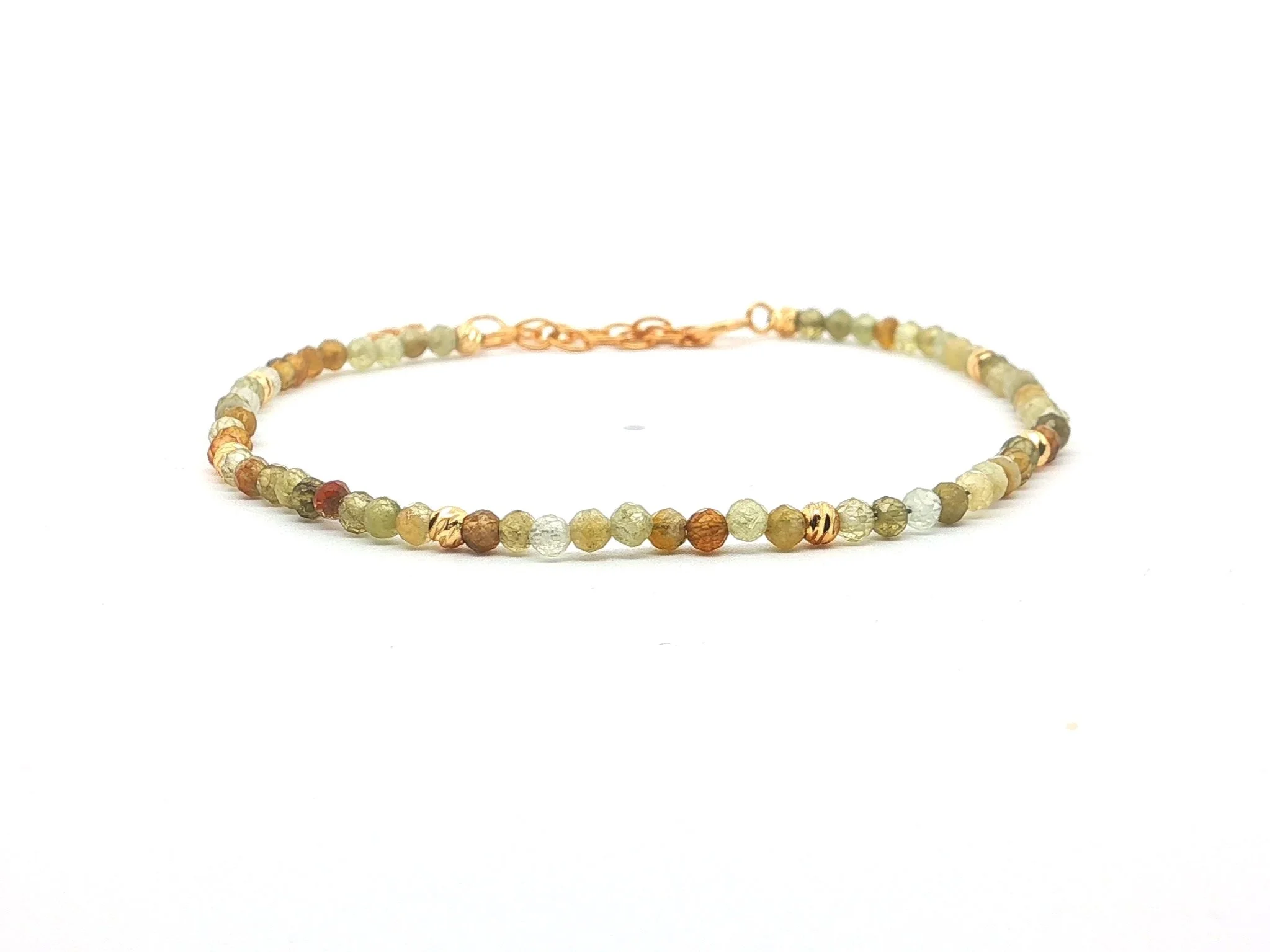 Green Sapphire Micro Strand