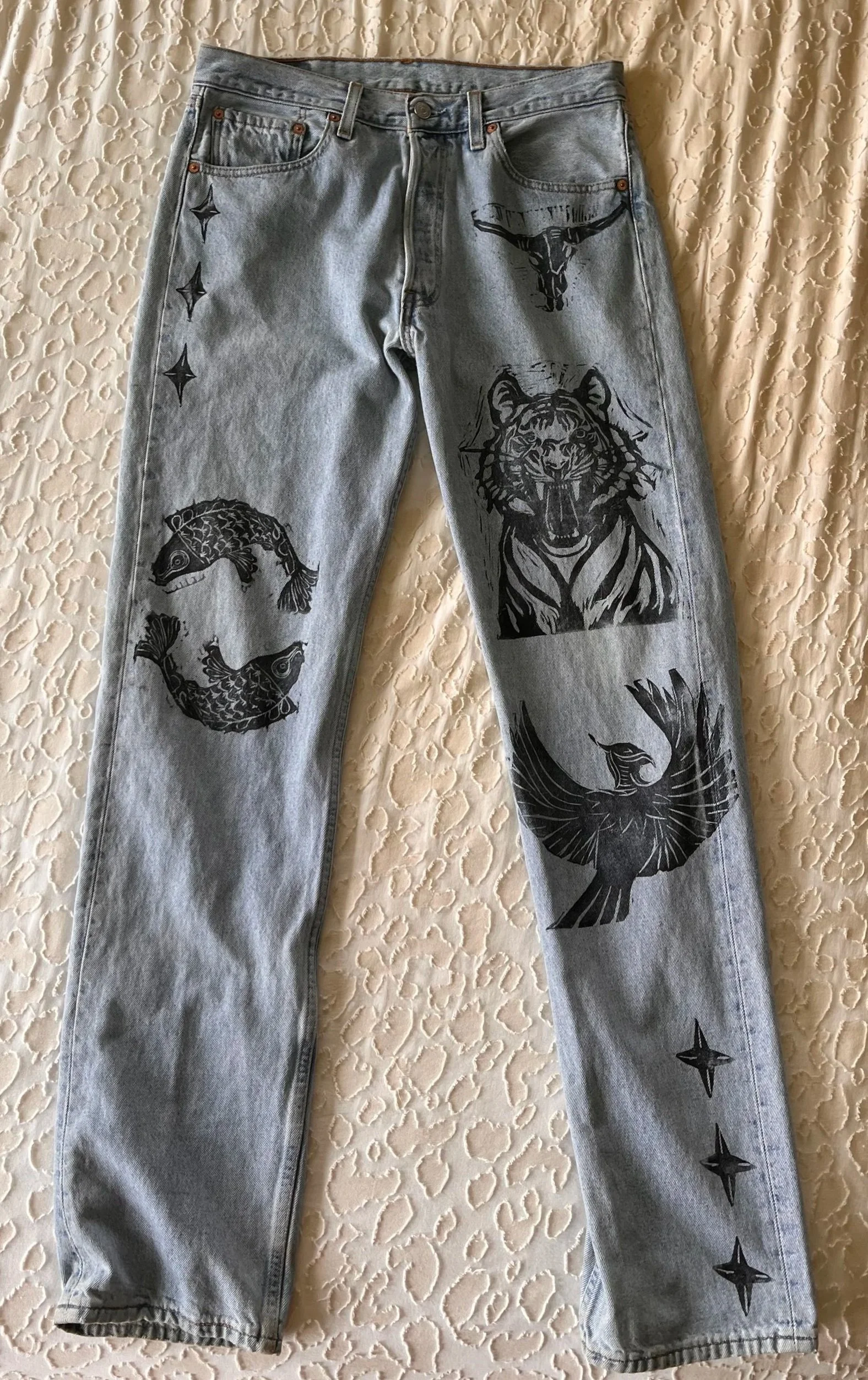 Vintage Levi's Sticker Jeans