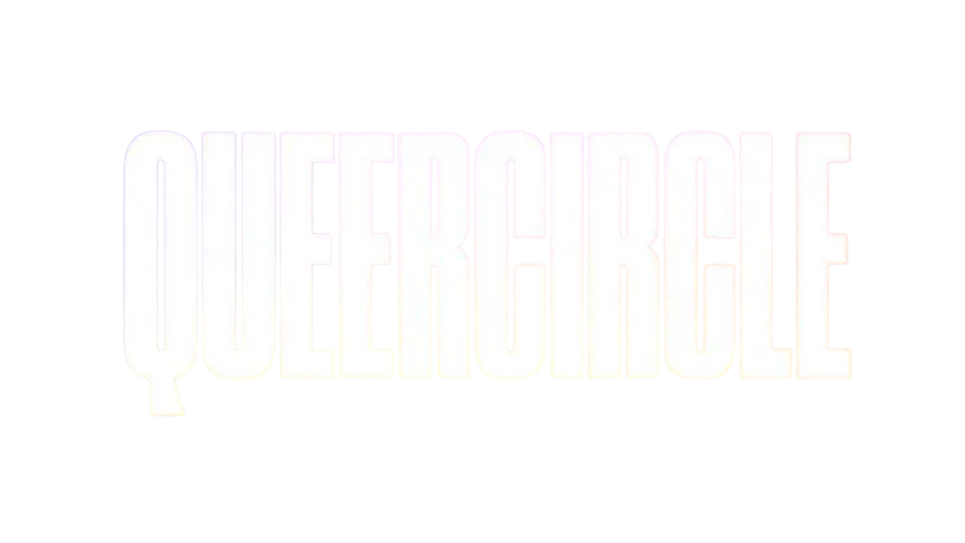 The Queen’s Gambit logo with bold, white capital letters on a black background.