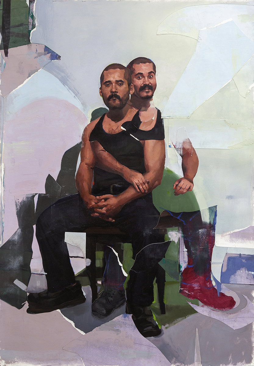 Presumption, Oil on Paper, 48x32in, 2020.