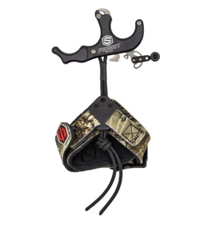  Scott Archery Pursuit Thumb  Release   
With a target-inspired design, the Pursuit features multi-sear technology to provide a best-in-class and crisp trigger feel. Achieve customizable comfort with the Pursuit’s fully adjustable thumb barrel, trave