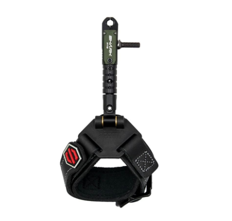  Scott Archery Shark Release   The  Shark RTS  represents the next level in wrist strap releases, now featuring an auto-return roller sear trigger for quicker, smoother shooting. With both travel and length adjustments, it ensures a tailored fit for 