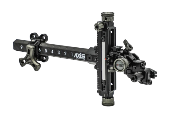  CBE Axis Bar (No Scope)   Featuring a redesigned riser mount bar clamp and 6.5" high modulus machined carbon-fiber bar, the Axis creates a dependable and customizable rock-solid foundation that elevates your set up. The carbon-fiber extension bar in
