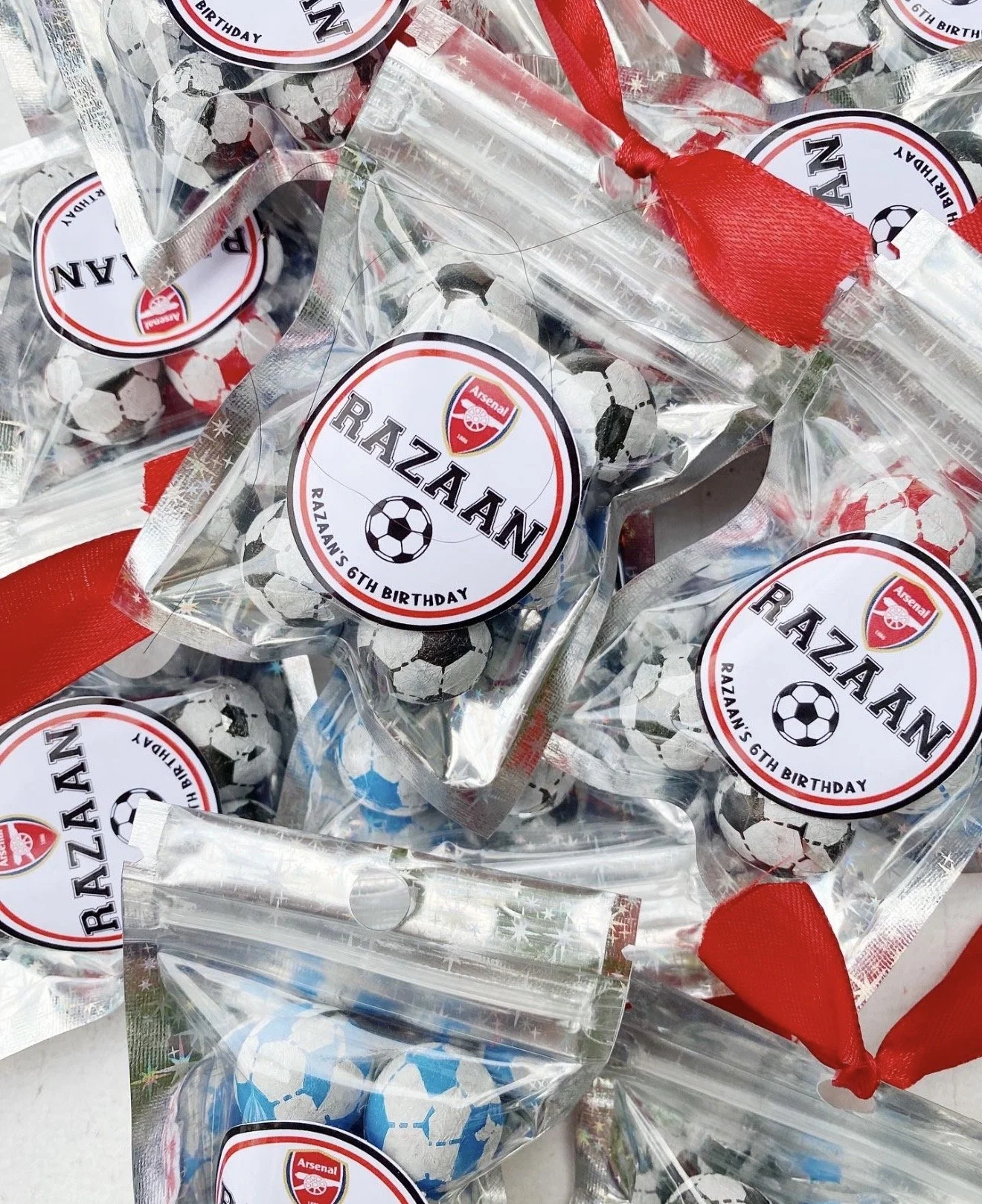 Football Chocolate Pouch