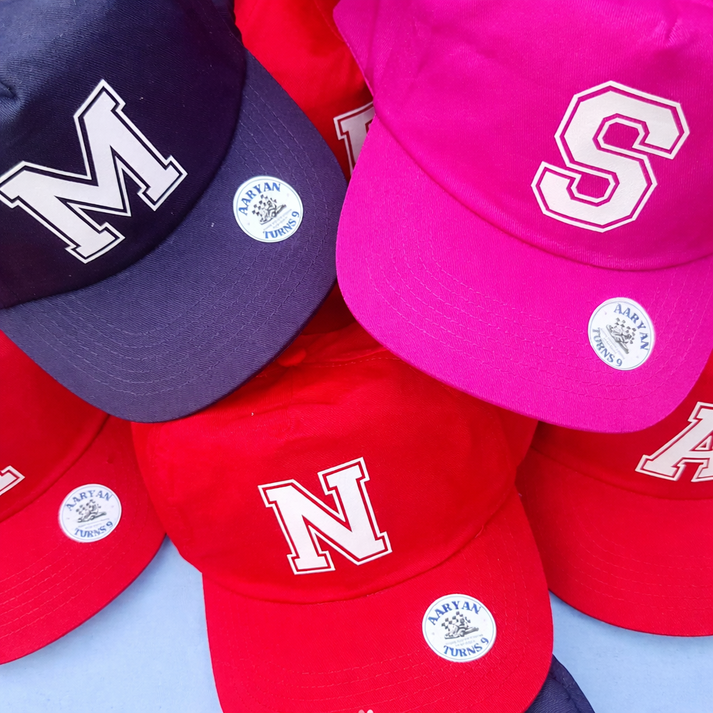 Bespoke Letter Cap (printed)