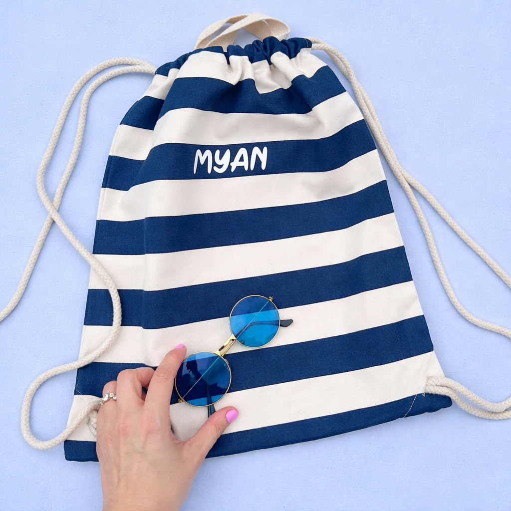 Stripe Beach Bag