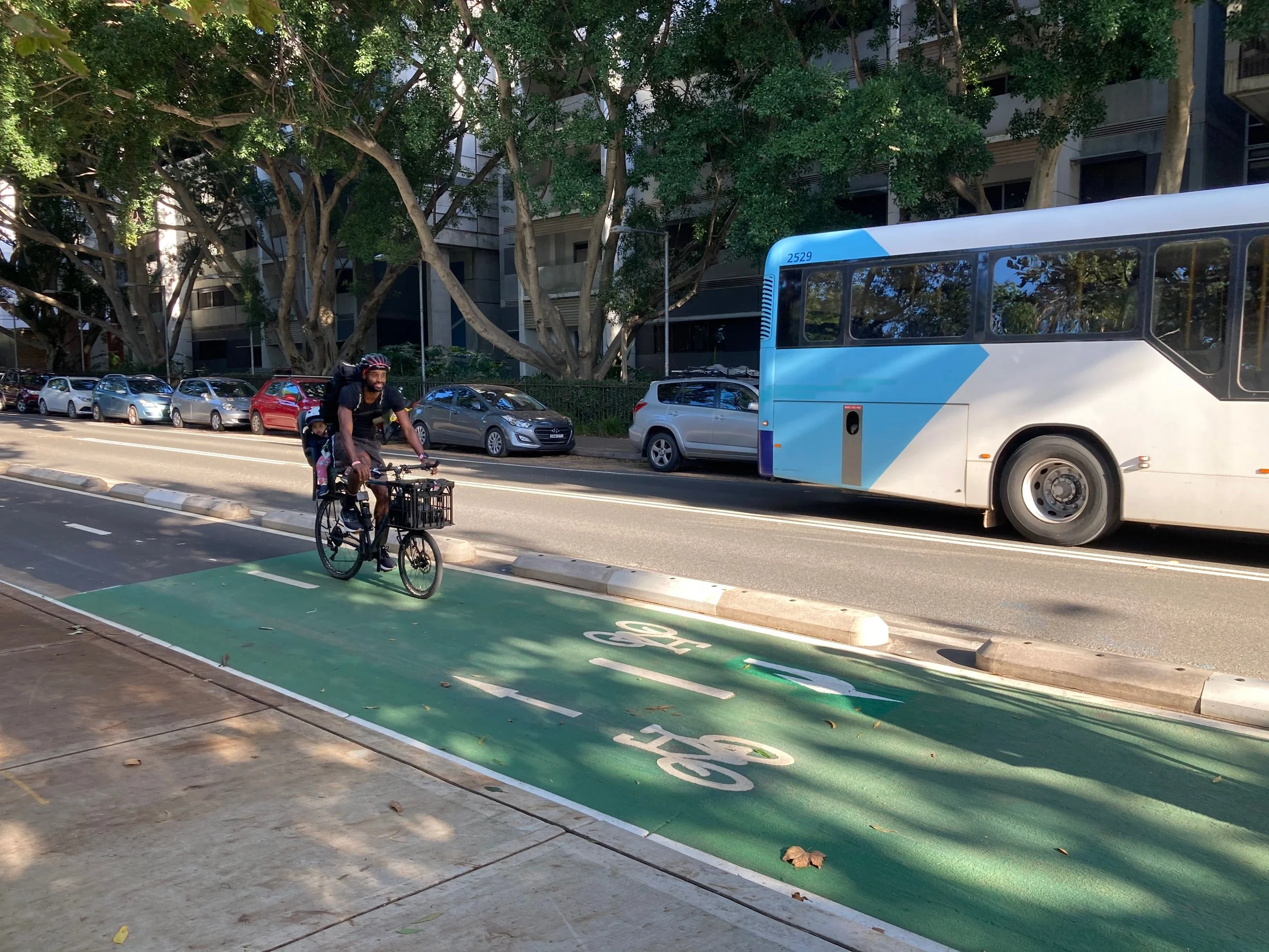 Pop-up cycleways
