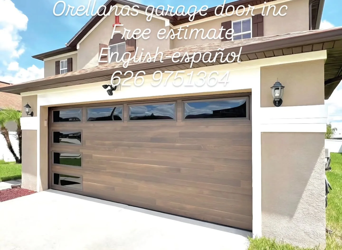 Garage door sale 
Openers door 
Cables out 
Spring broken 
ESTIMATE FREE