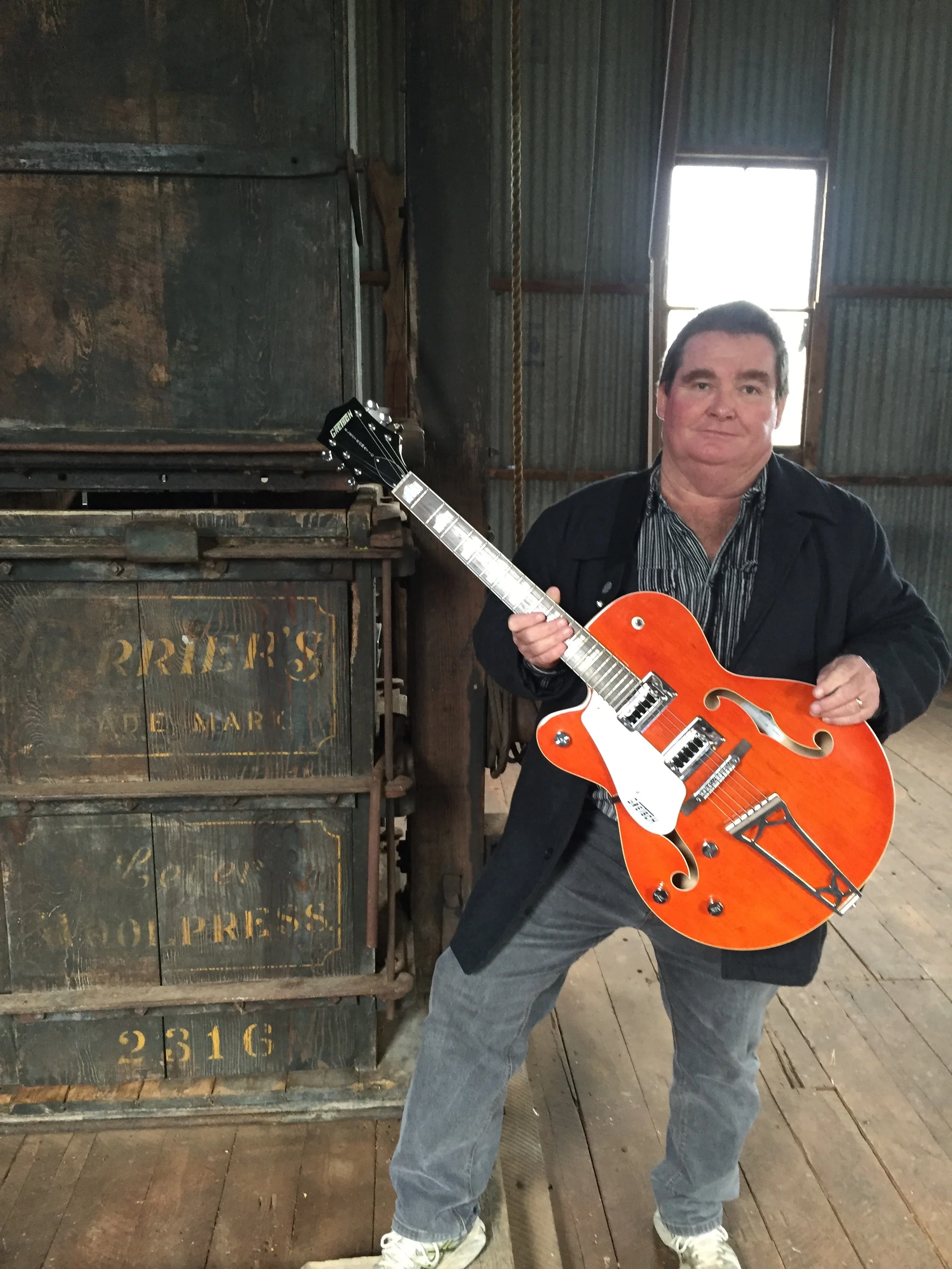 Peter Starr - Canowindra Musician early development for the Shearers Ballet at the CORRIDOR project