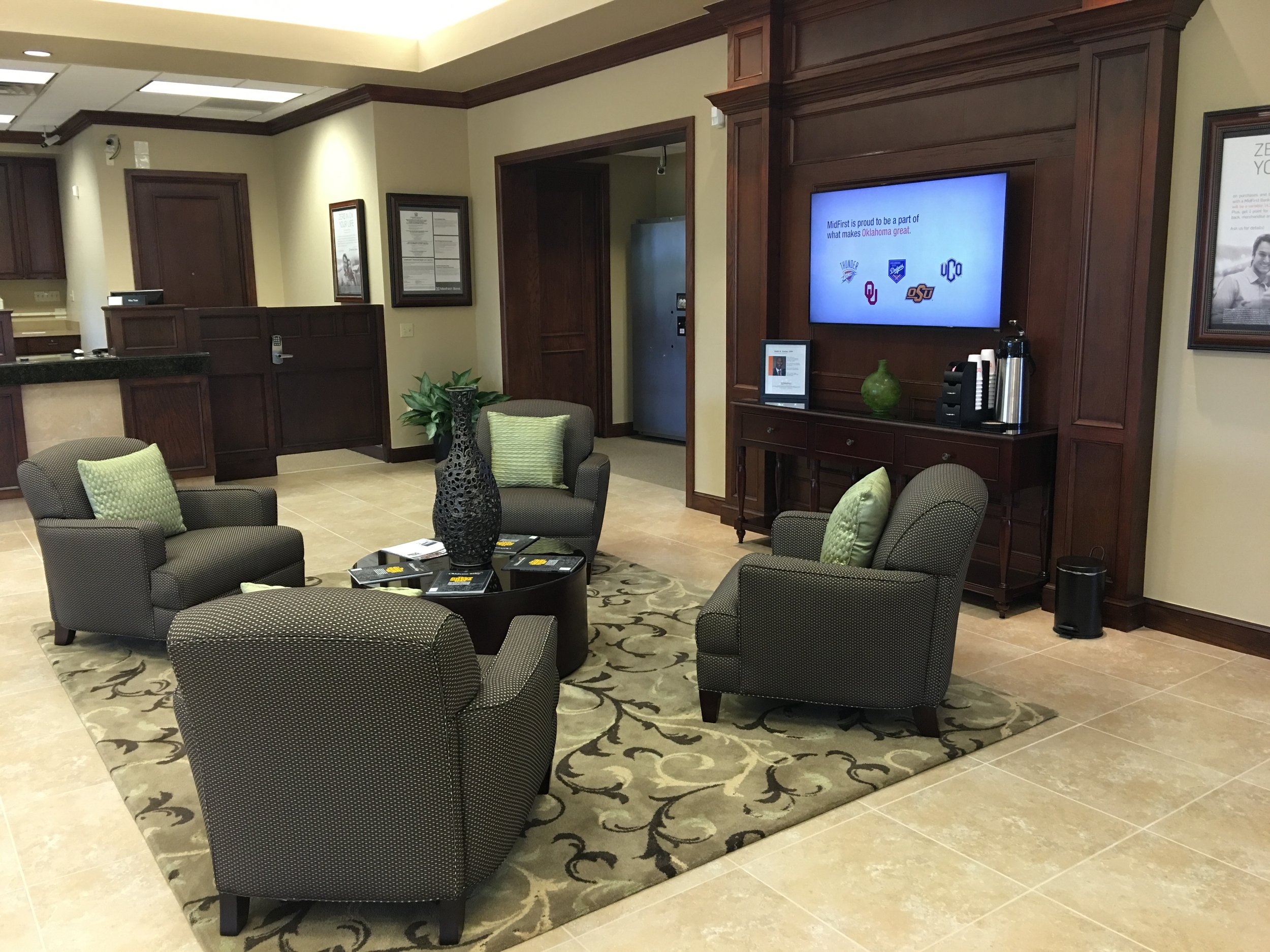 MidFirst Bank Edmond Banking Center Remodel