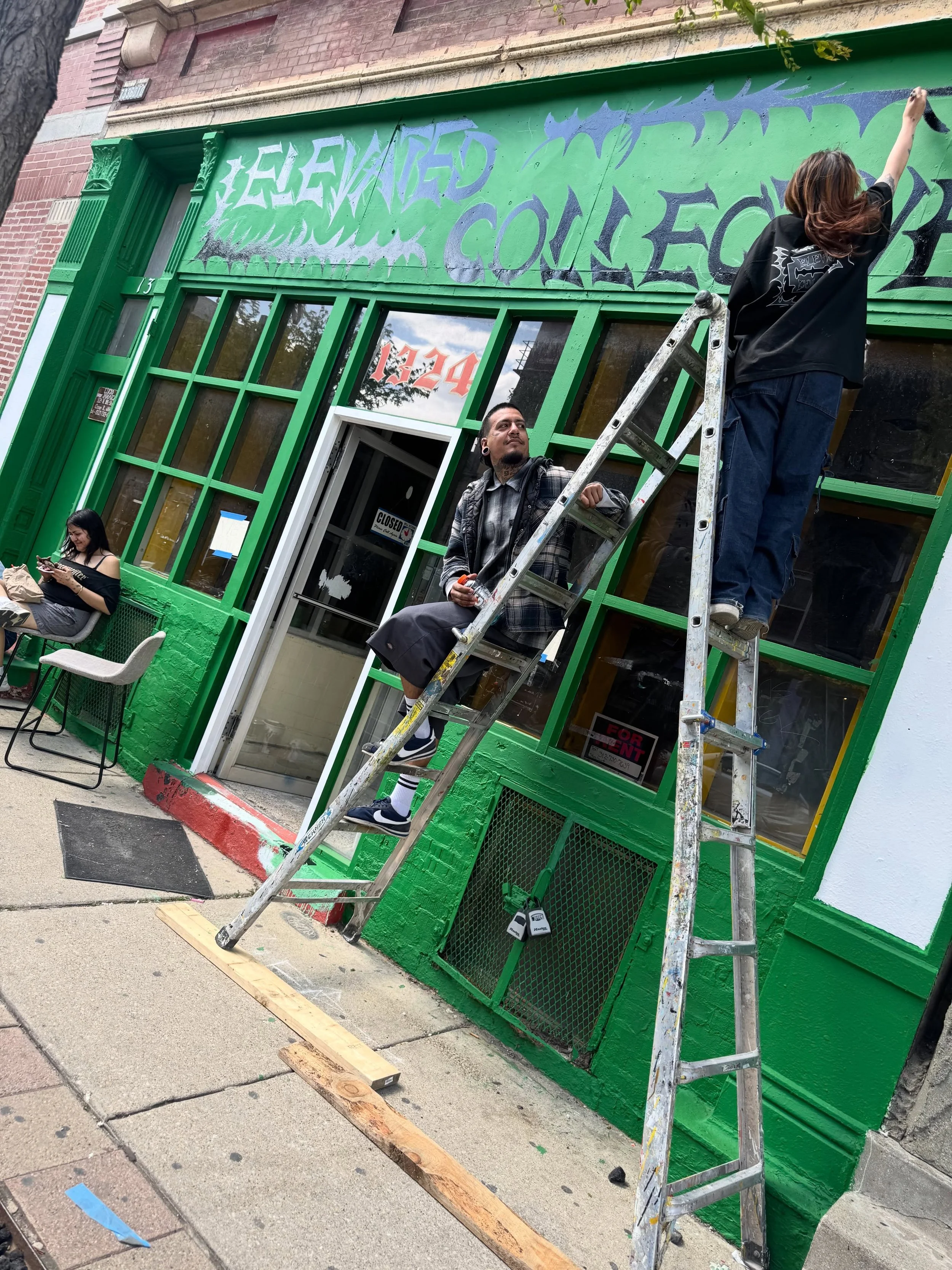Juice house on 18th is now Elevated Collective!!
So excited to paint the building and create a mural! Mural coming soon!!
Open House will be July 10!!