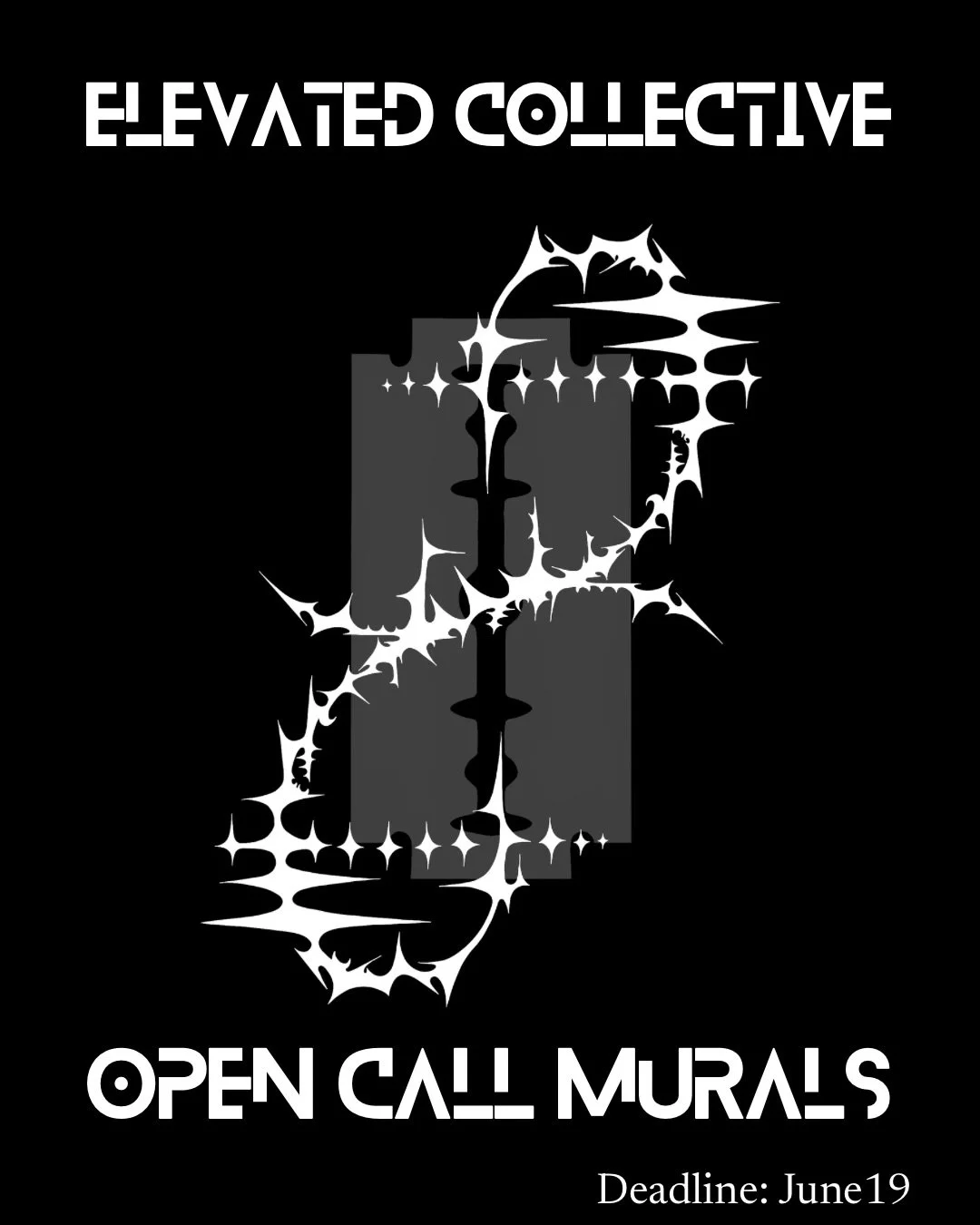 Open Call for murals!! 
Interested email elevatedcollective101@gmail.com With your Portfolio and you will receive a response within the week! feel free to reach out to @requimart2.0 with any questions