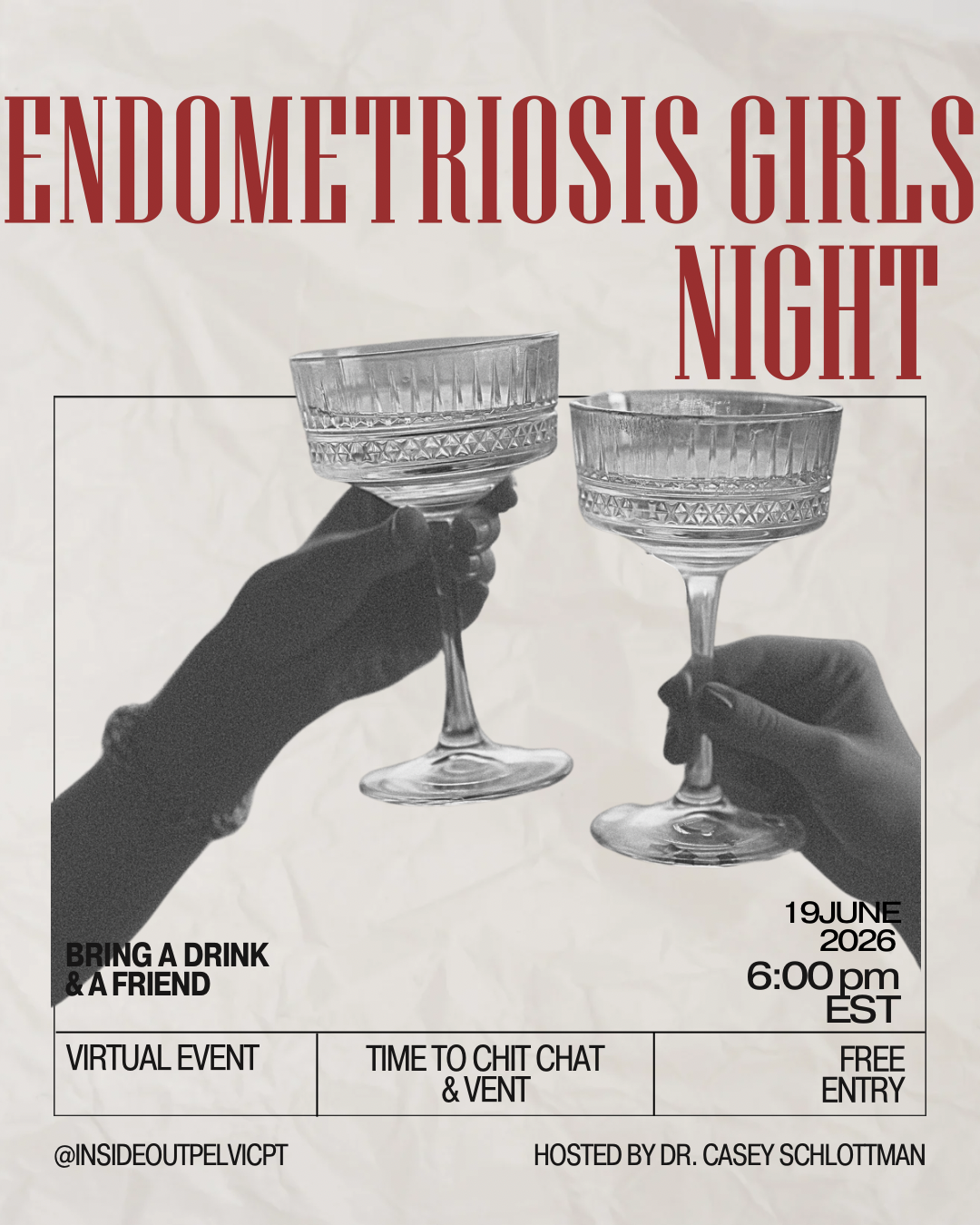 Endometriosis Girls Night!