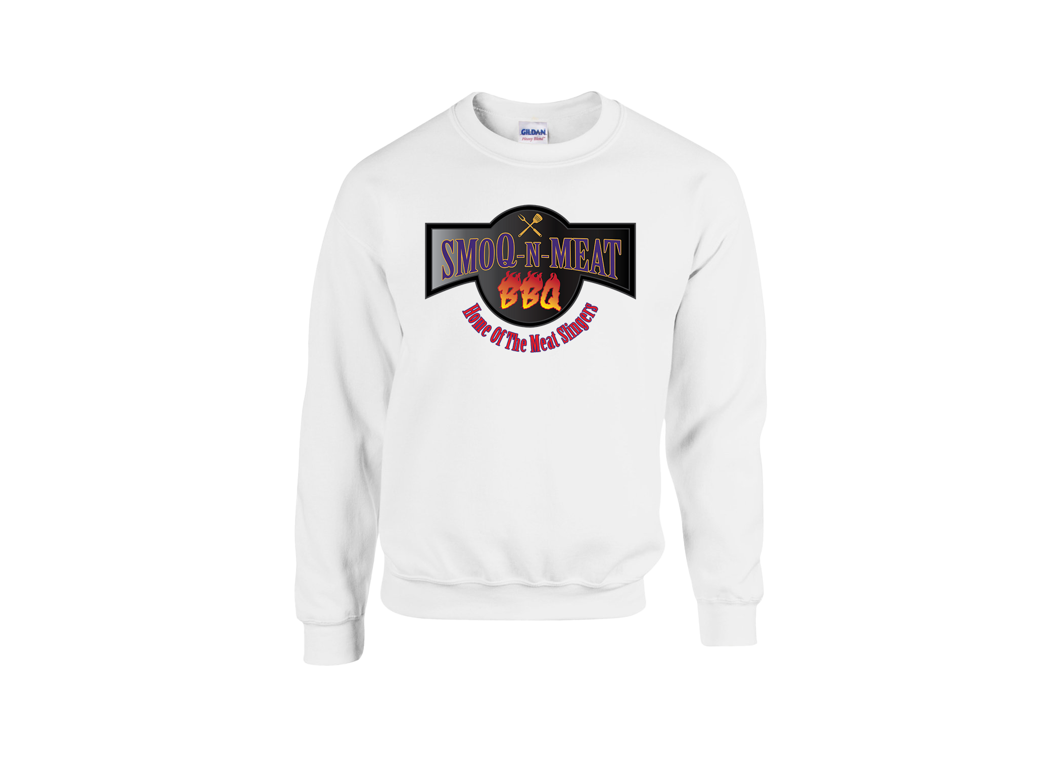 SmoQ-N-Meat Logo Sweatshirt