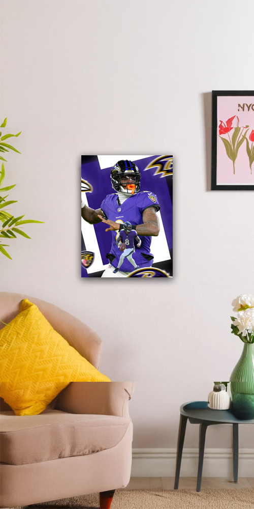 Lamar Jackson Ravens Poster