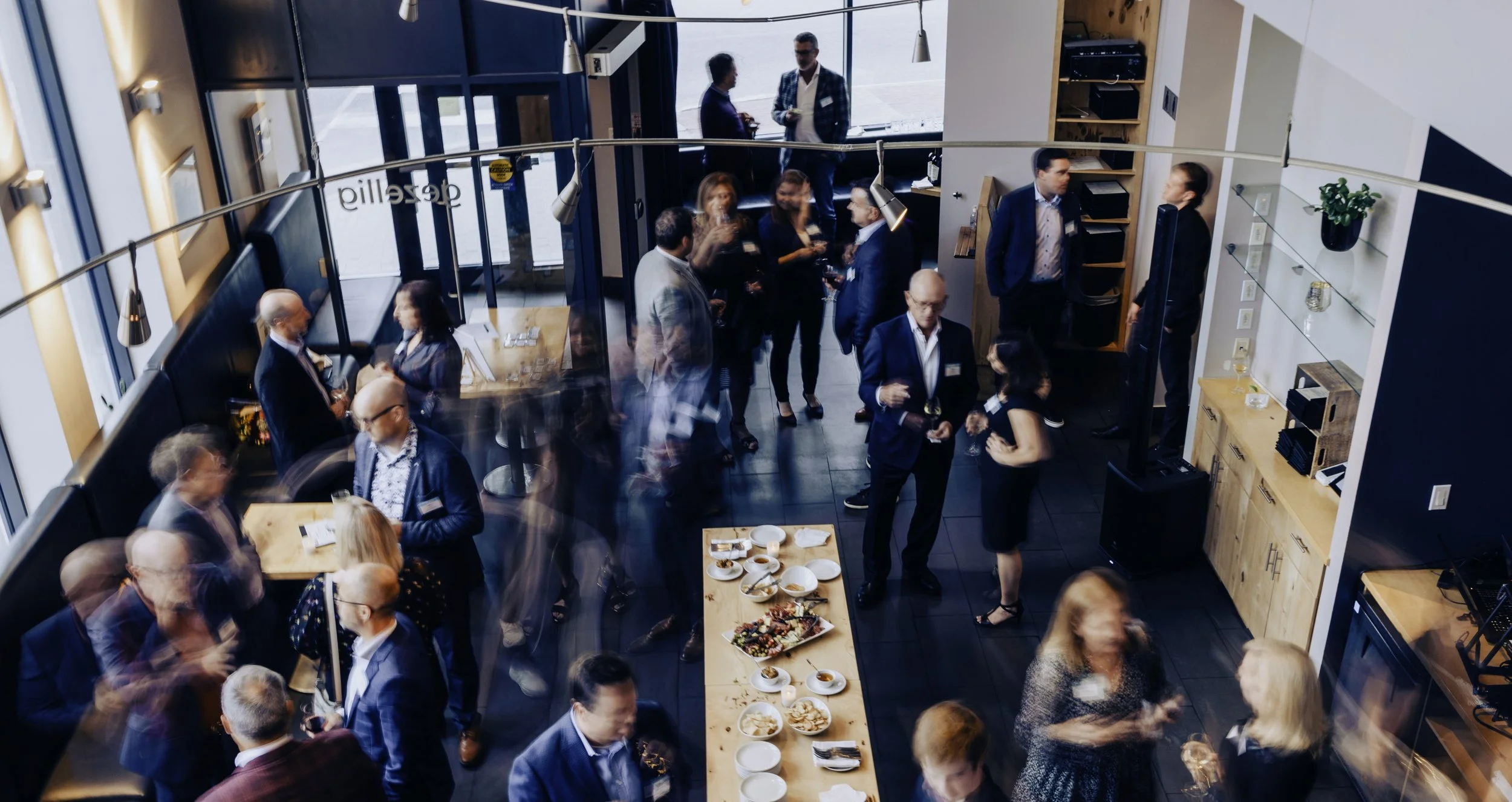 CEOs, founders, presidents and board members networking at a Canada’s Best Private Boards awards program event.