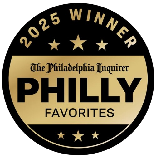 round logo declaring Wag Watch the 2025 winner of the Philadelphia Inquirer Philly Favorites contest