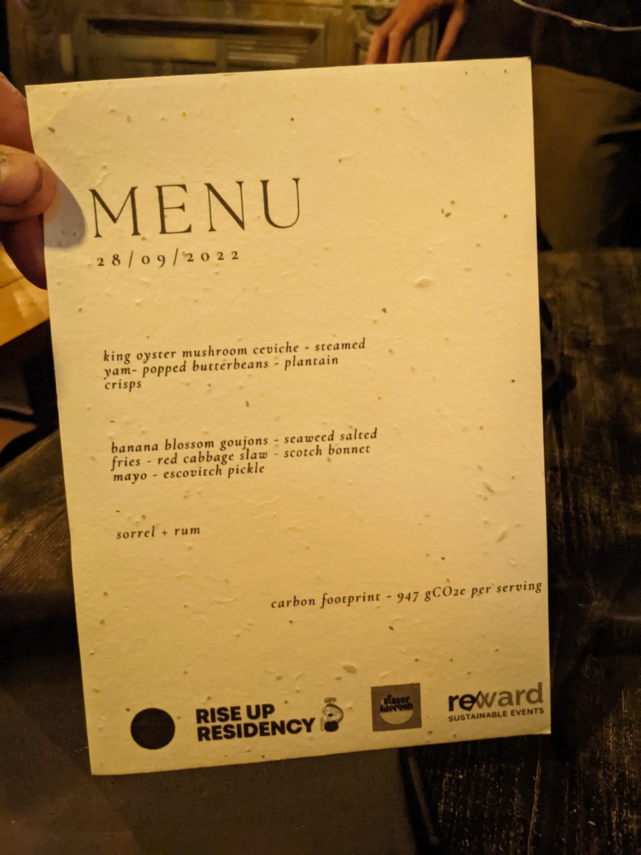 Rise Up Residency Closing Dinner (2022)