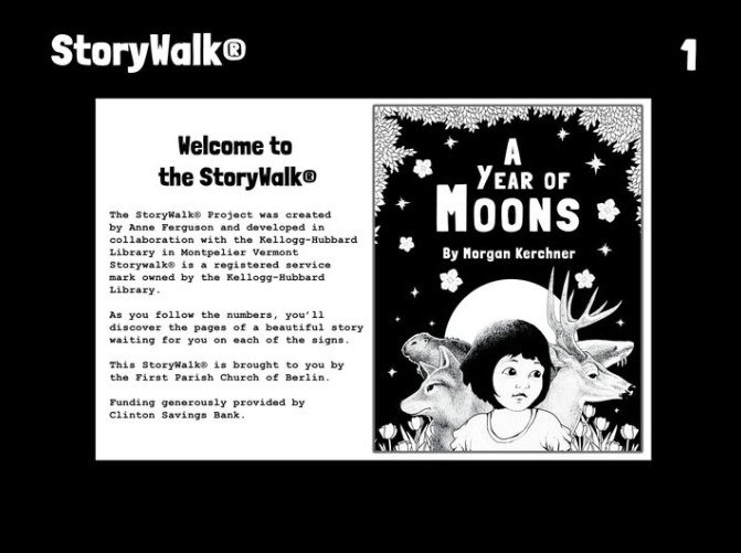 Storywalk Unveiling with the Author