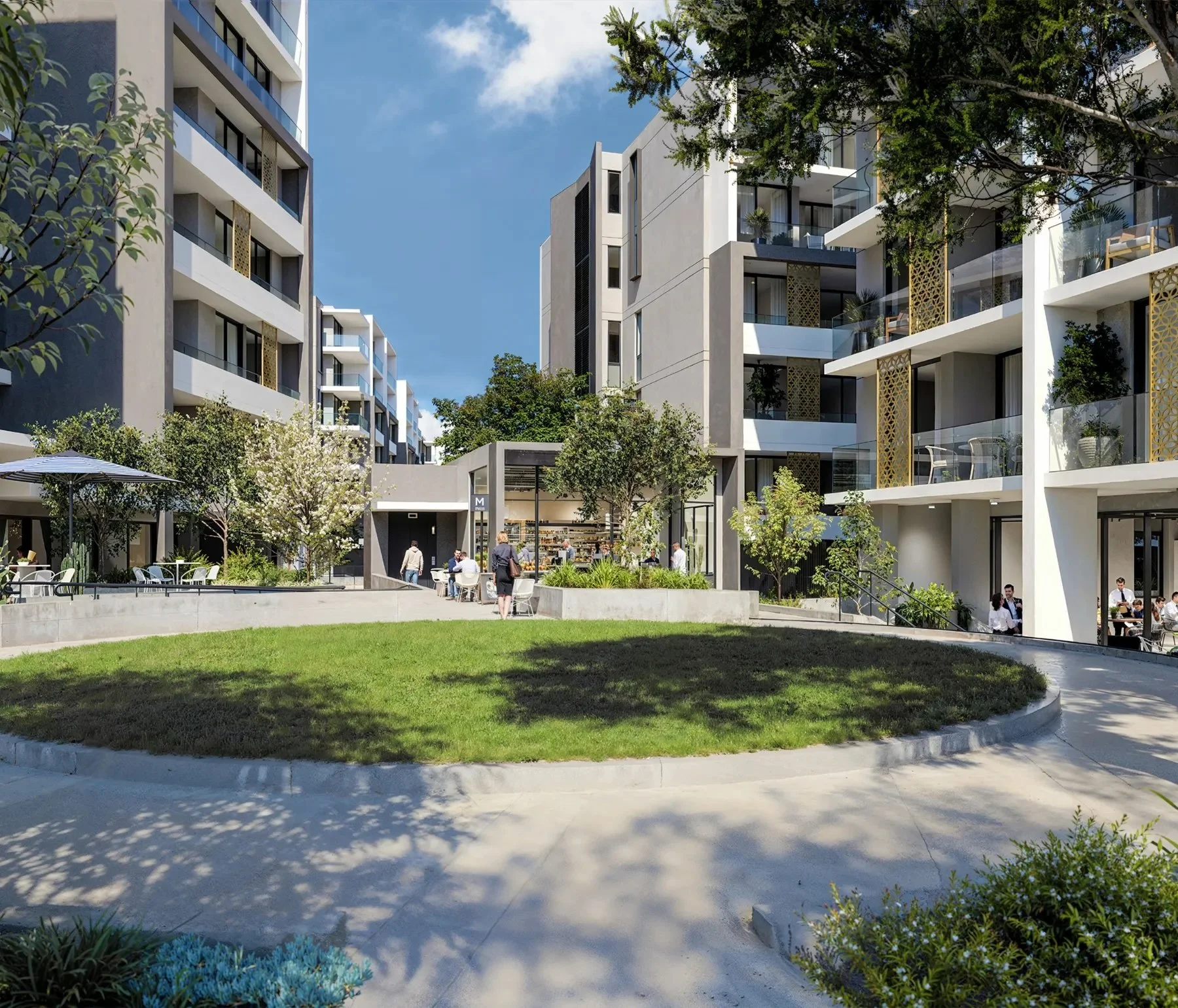 Harvestland Construction | Kew Tallawong - stages 2 and 3. Grounds.