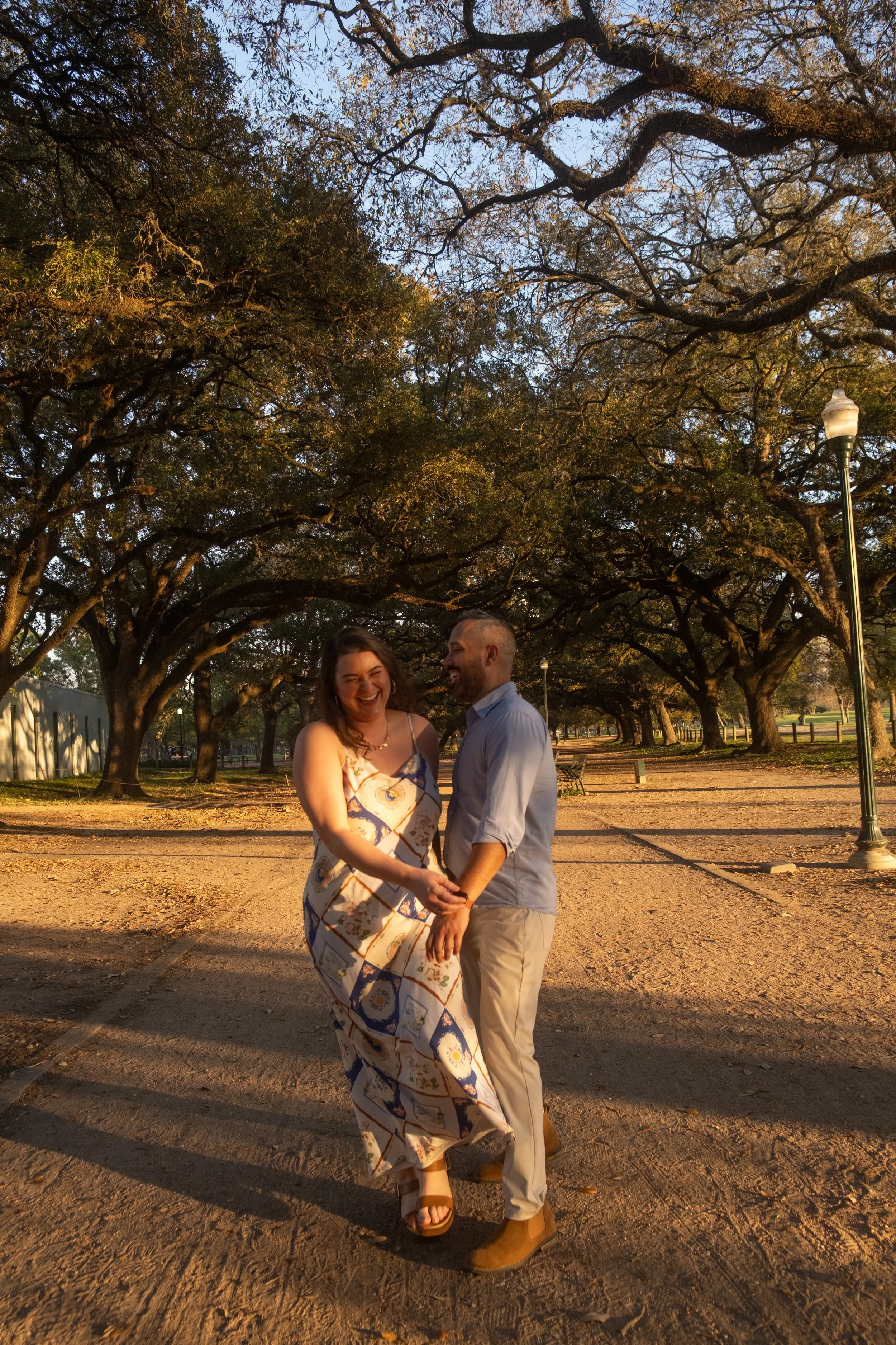 Couples portraits, natural lighting, cinematic photography