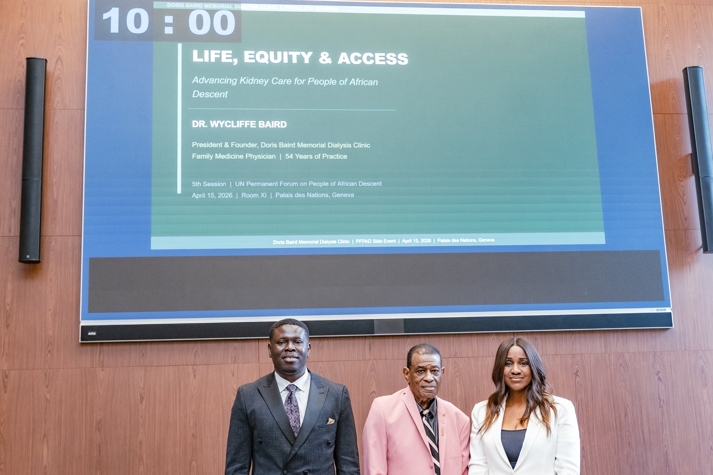 From Tema to Geneva: A Clinic, A Cause, A Global Movement