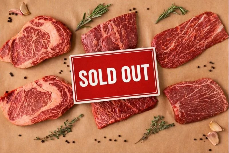 Custom Beef Order Wholes/Sides/Quarters February