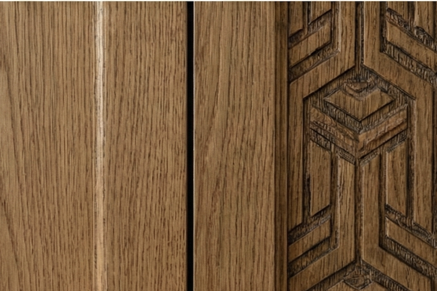 Delle Linee Geometric Full Custom Hardwood Cabinets 3.png