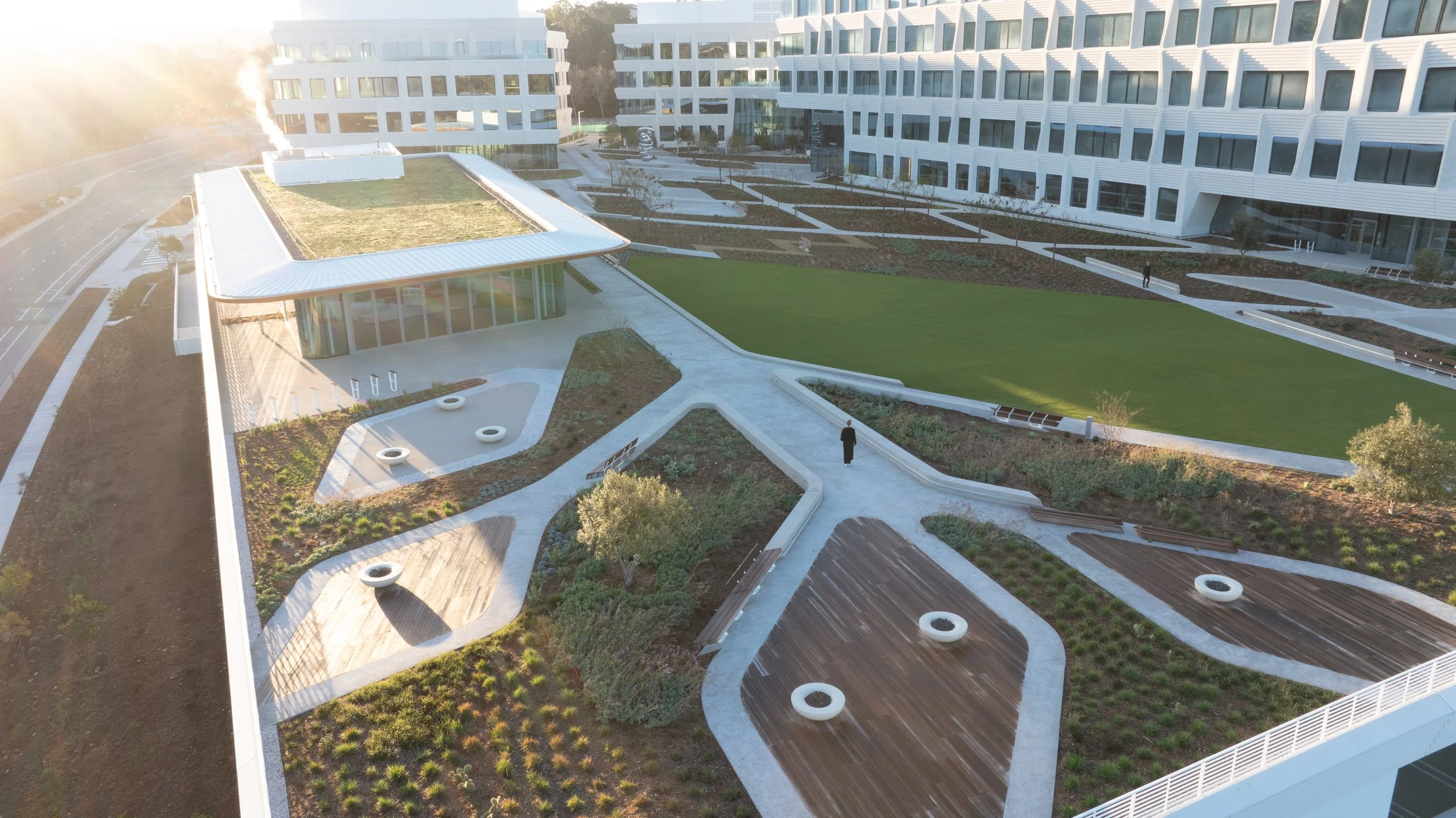 Torrey View Parking Structure grounds