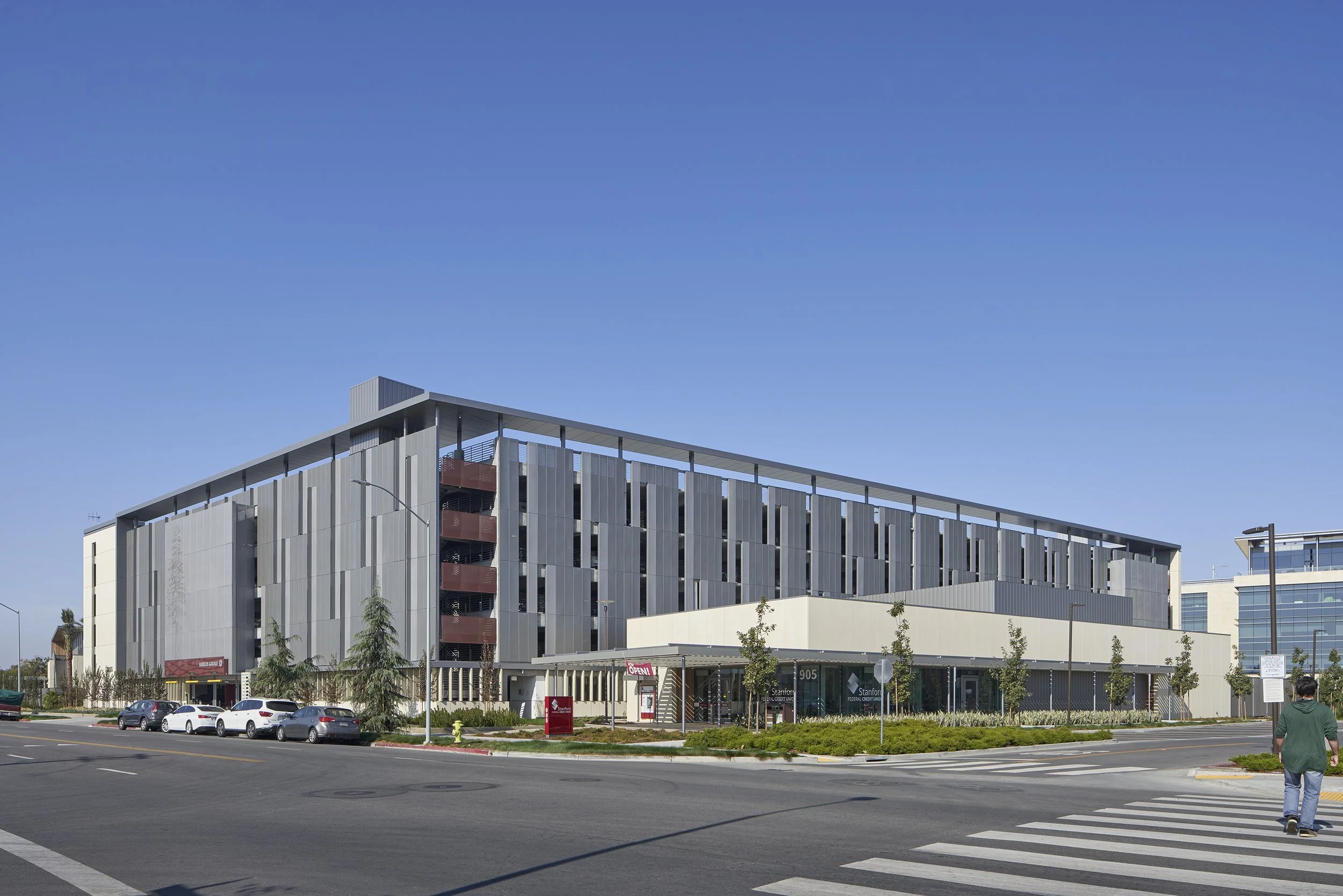 Stanford U Barron Parking Structure street view