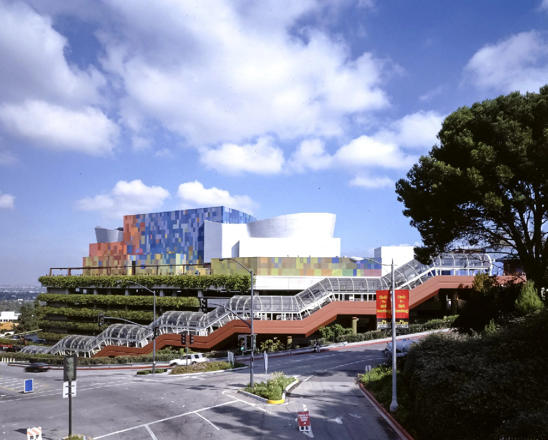 Universal Studios Frankenstein Parking Structure exterior