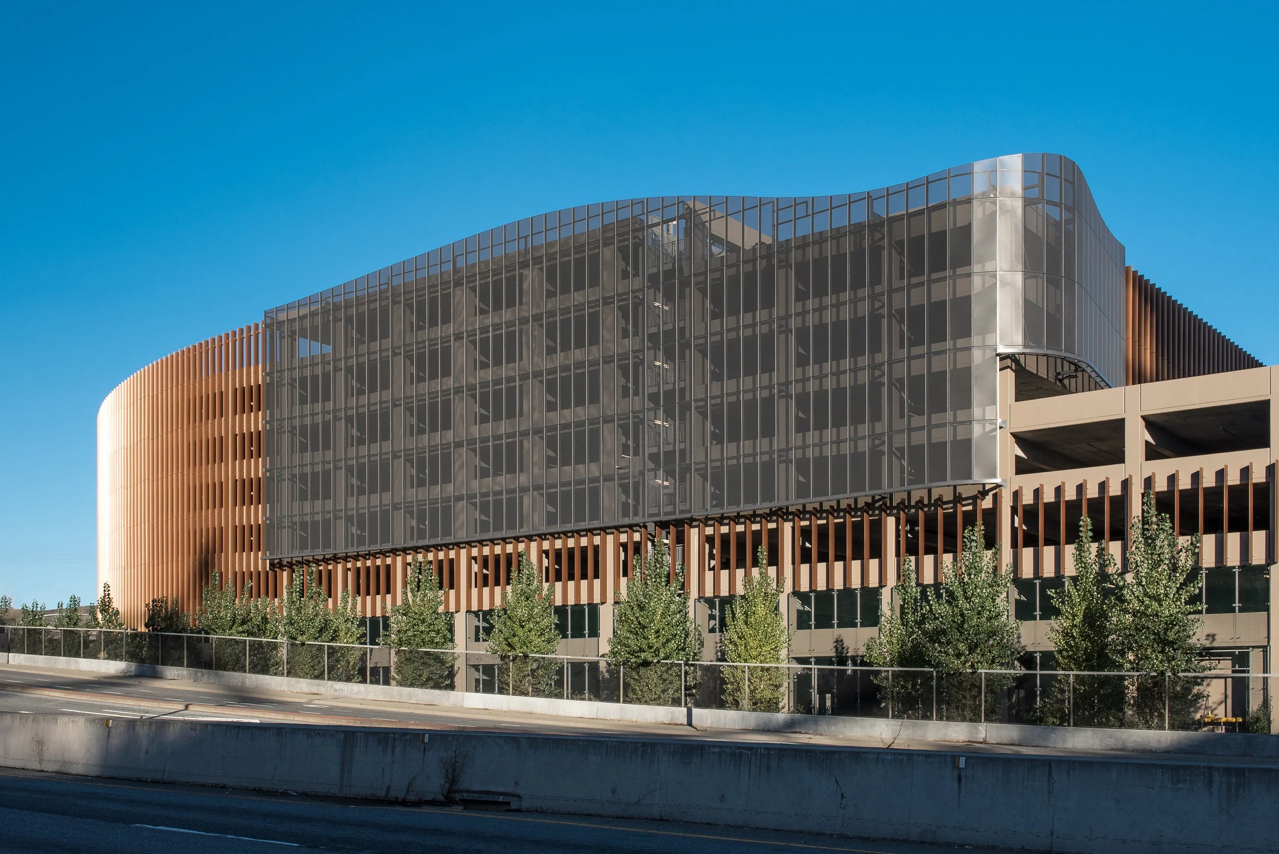 Britannia Cove Parking Structure facade