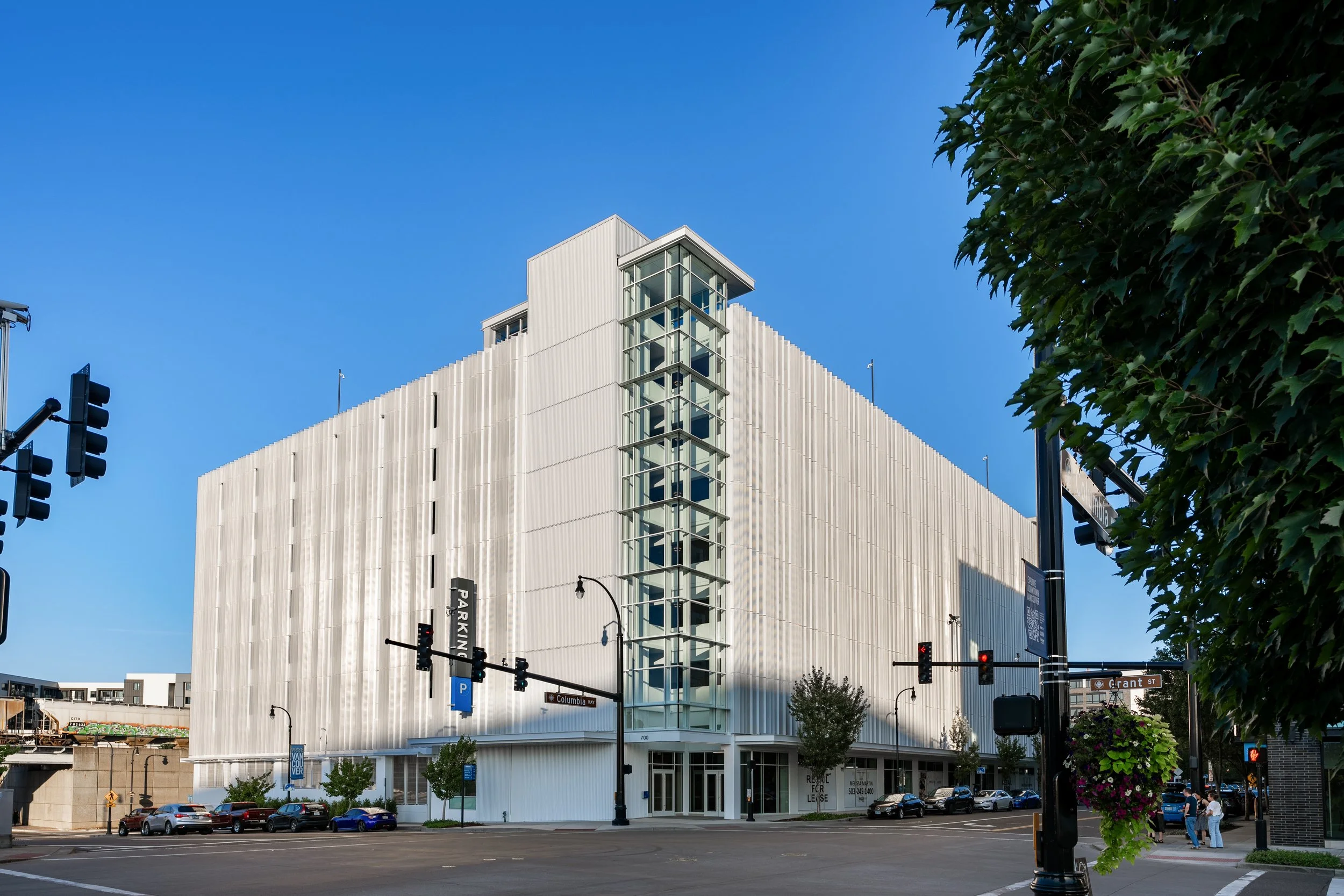 Vancouver Waterfront Parking Garage exterior