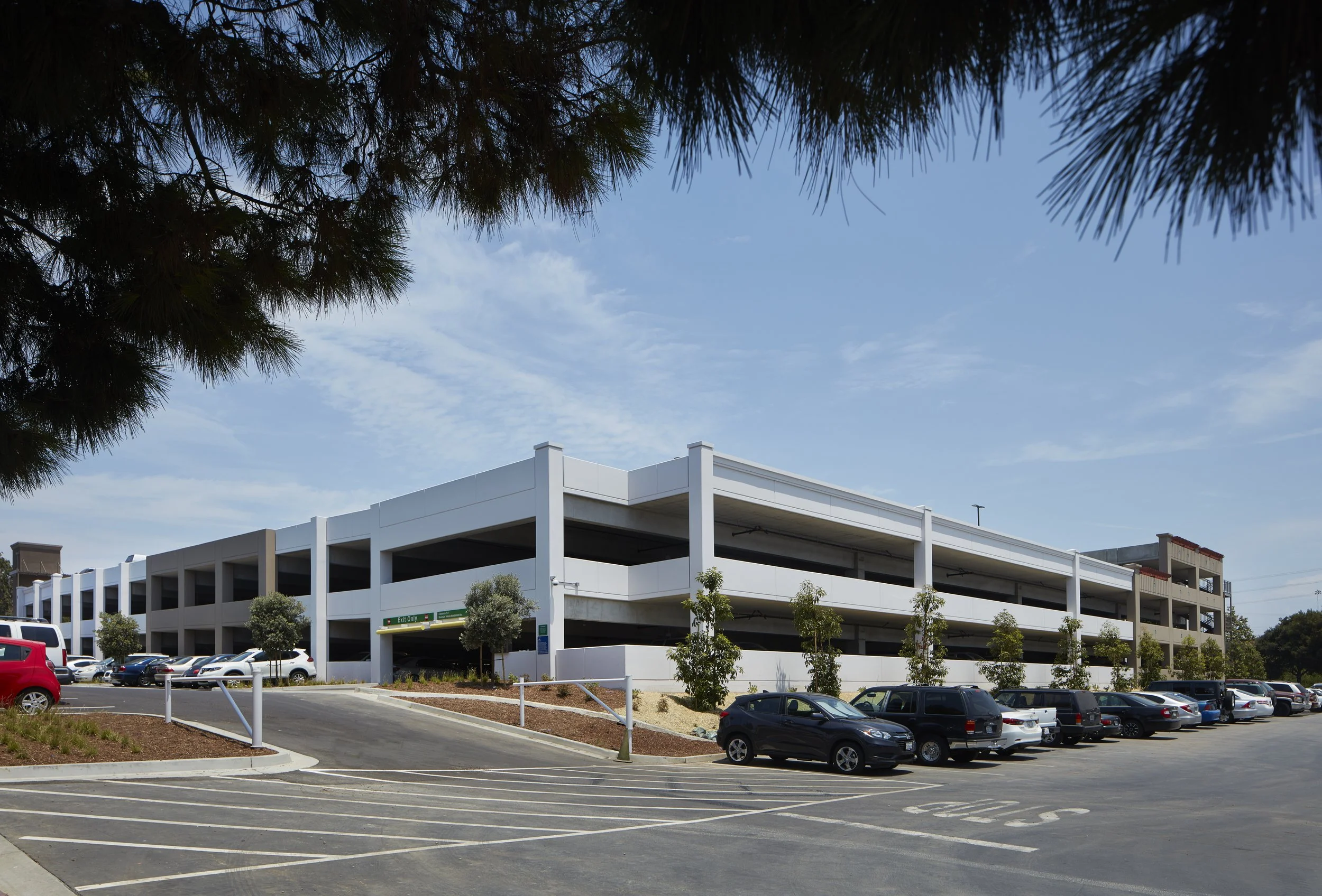 Legoland Employee parking structure view