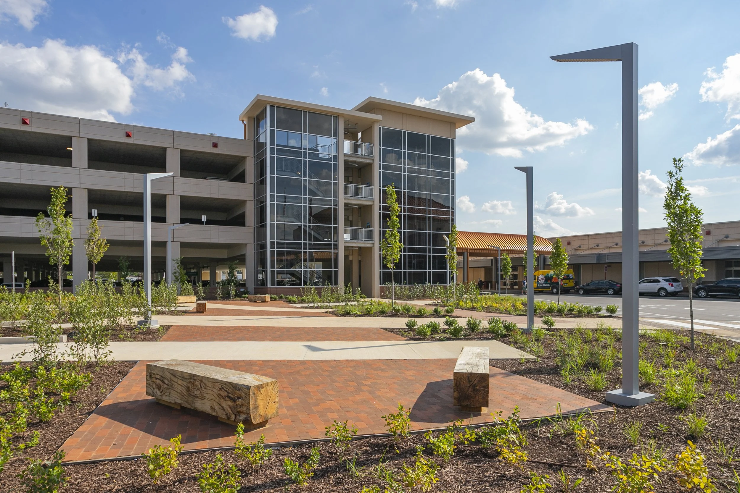 Chattanooga Airport Parking Structure context