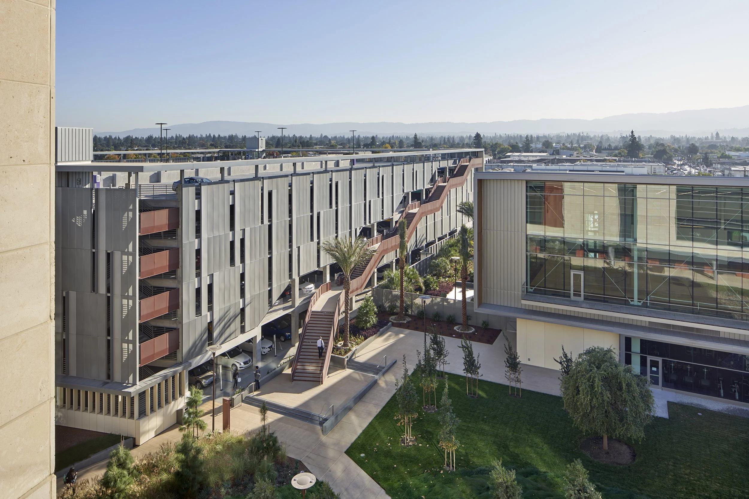 Stanford U Barron Parking Structure