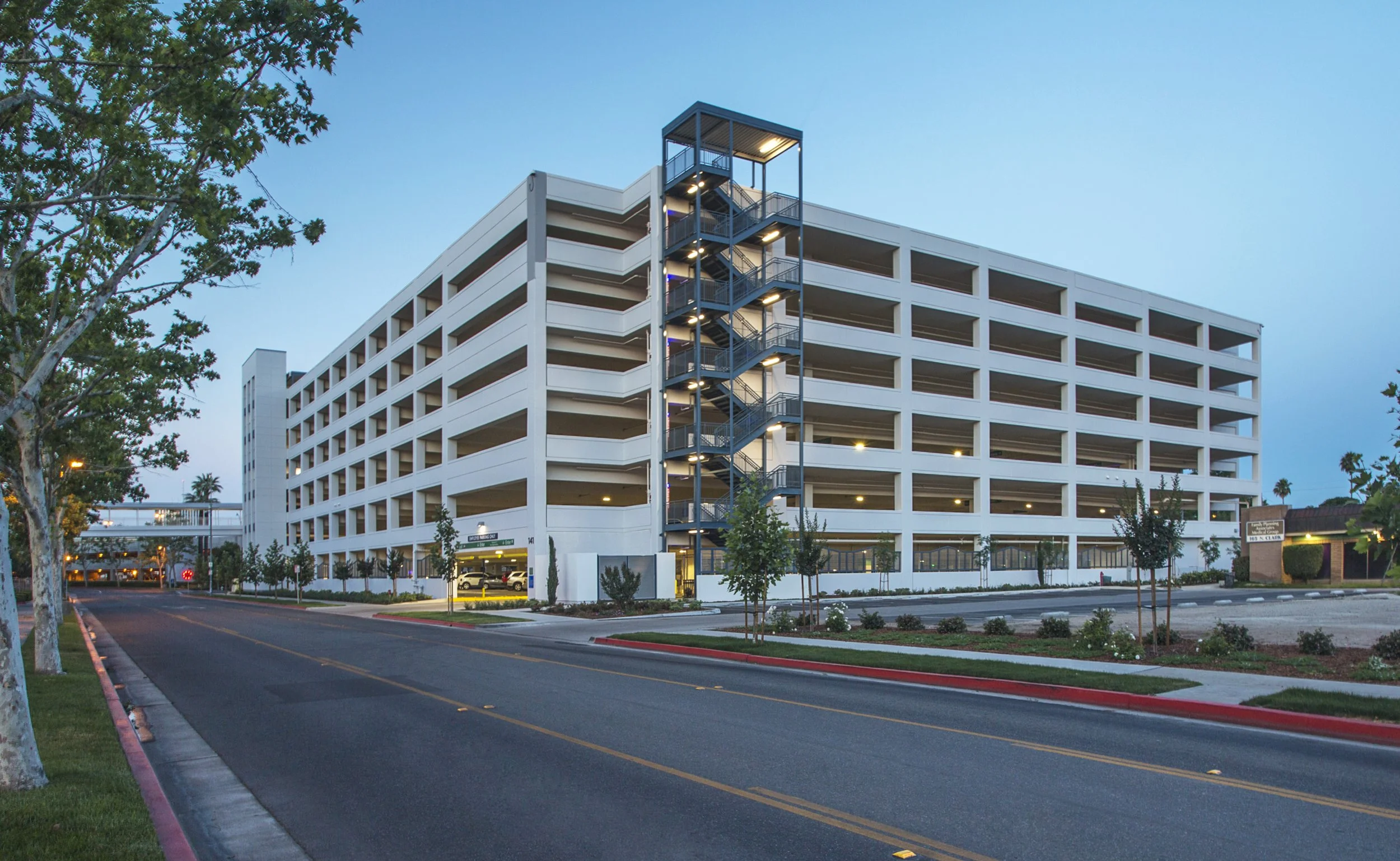 CRMC Parking Structure full view