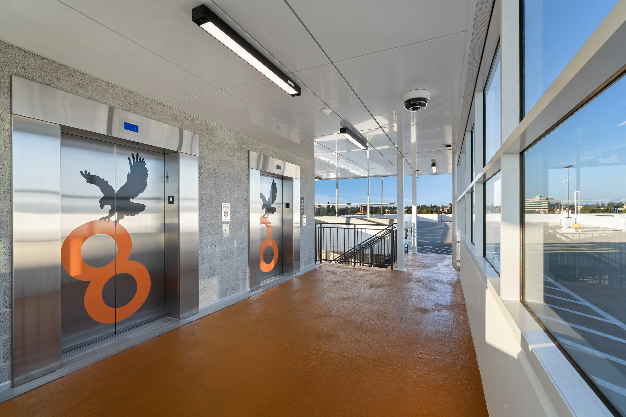 Vancouver Waterfront Parking Garage elevator
