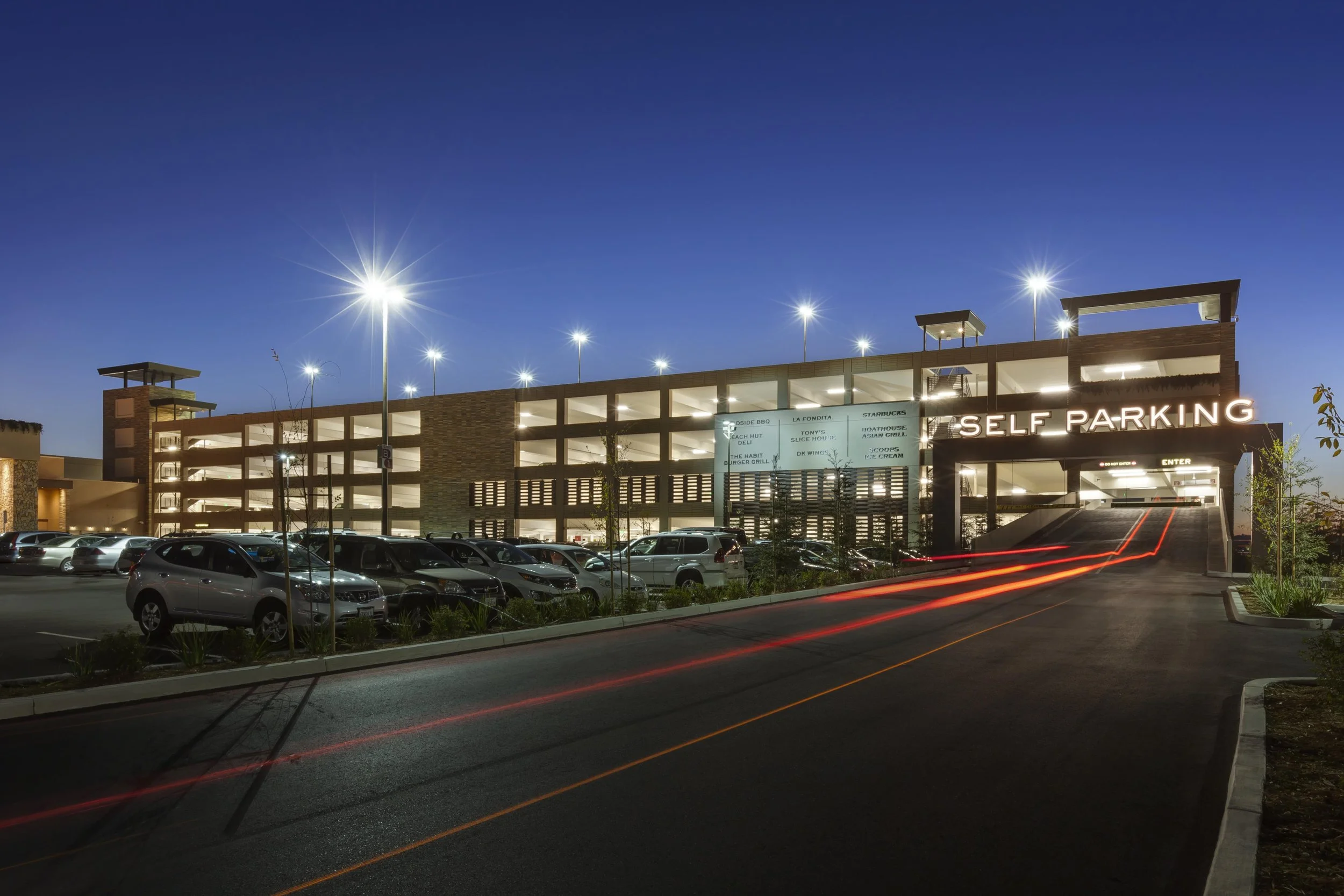 Graton Resort & Casino Parking Structure façade