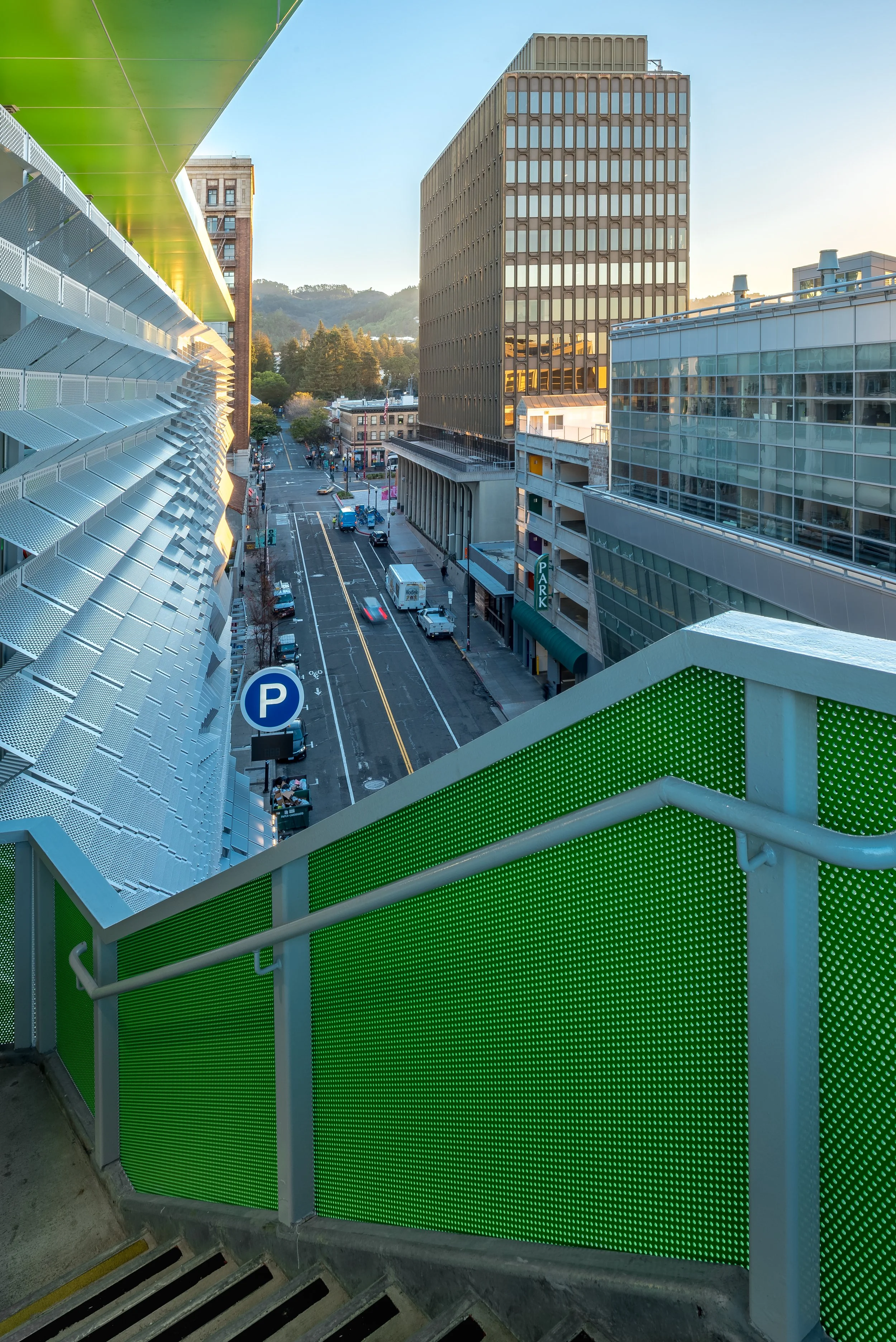 Berkeley Center Street Parking Structure street view