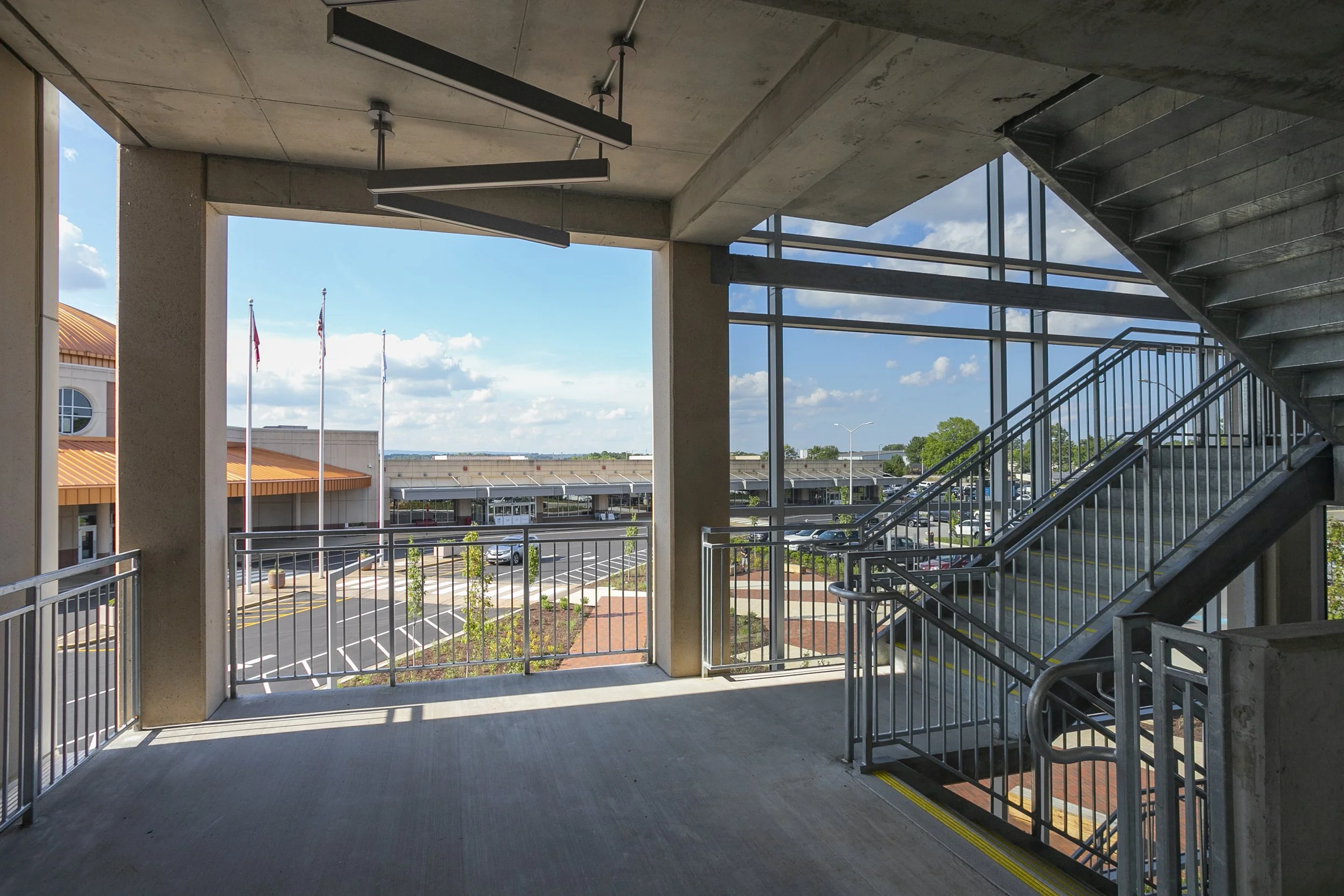 Chattanooga Airport Parking Structure stair