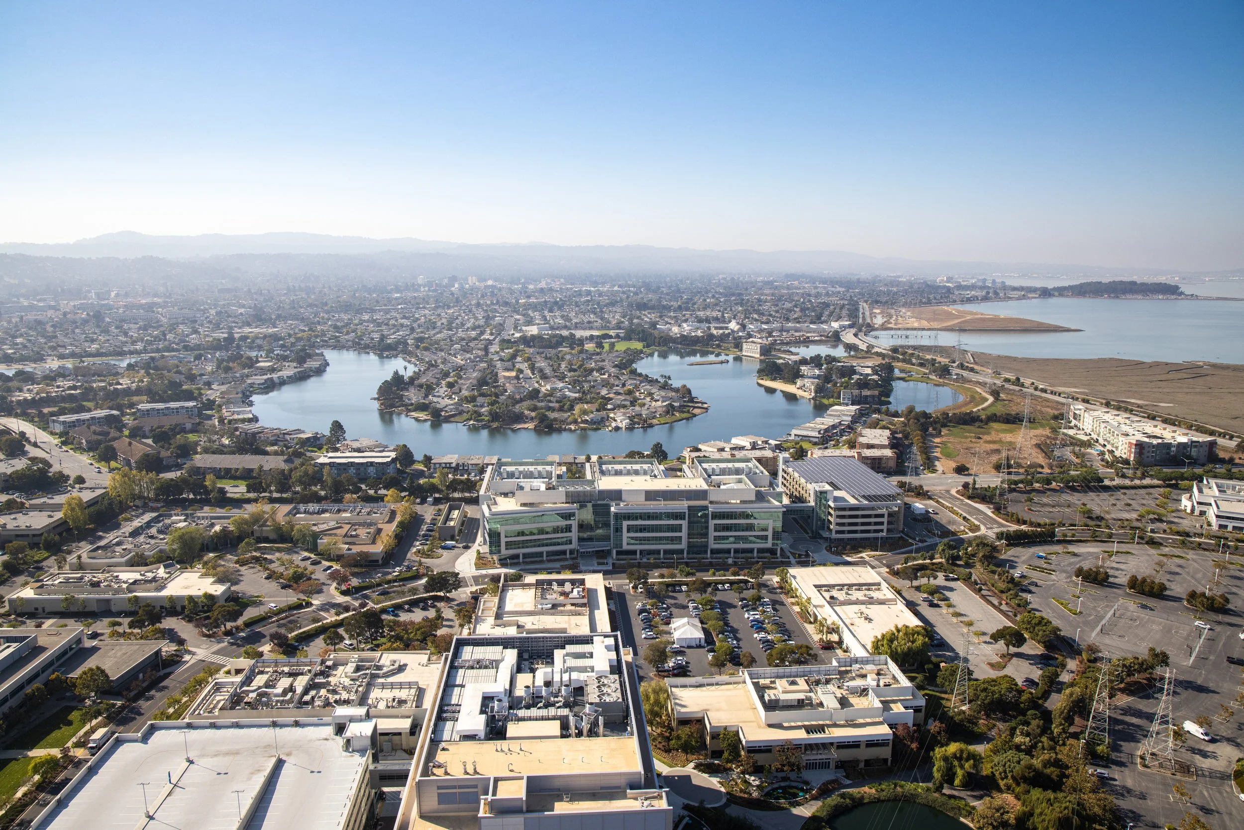 Biopharmceutical Parking Garage 324 Aerial