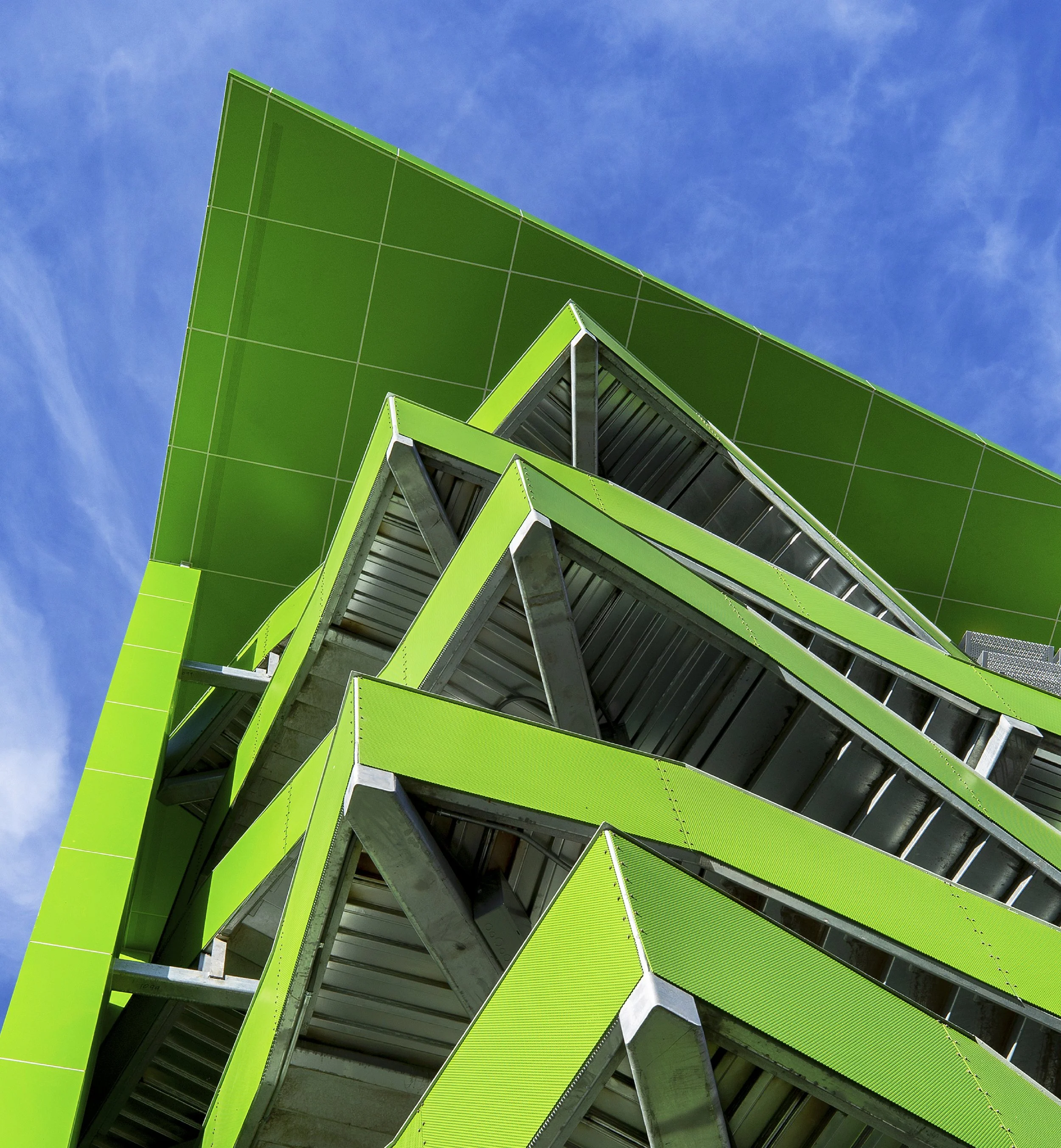 Berkeley Center Street Parking Structure stair