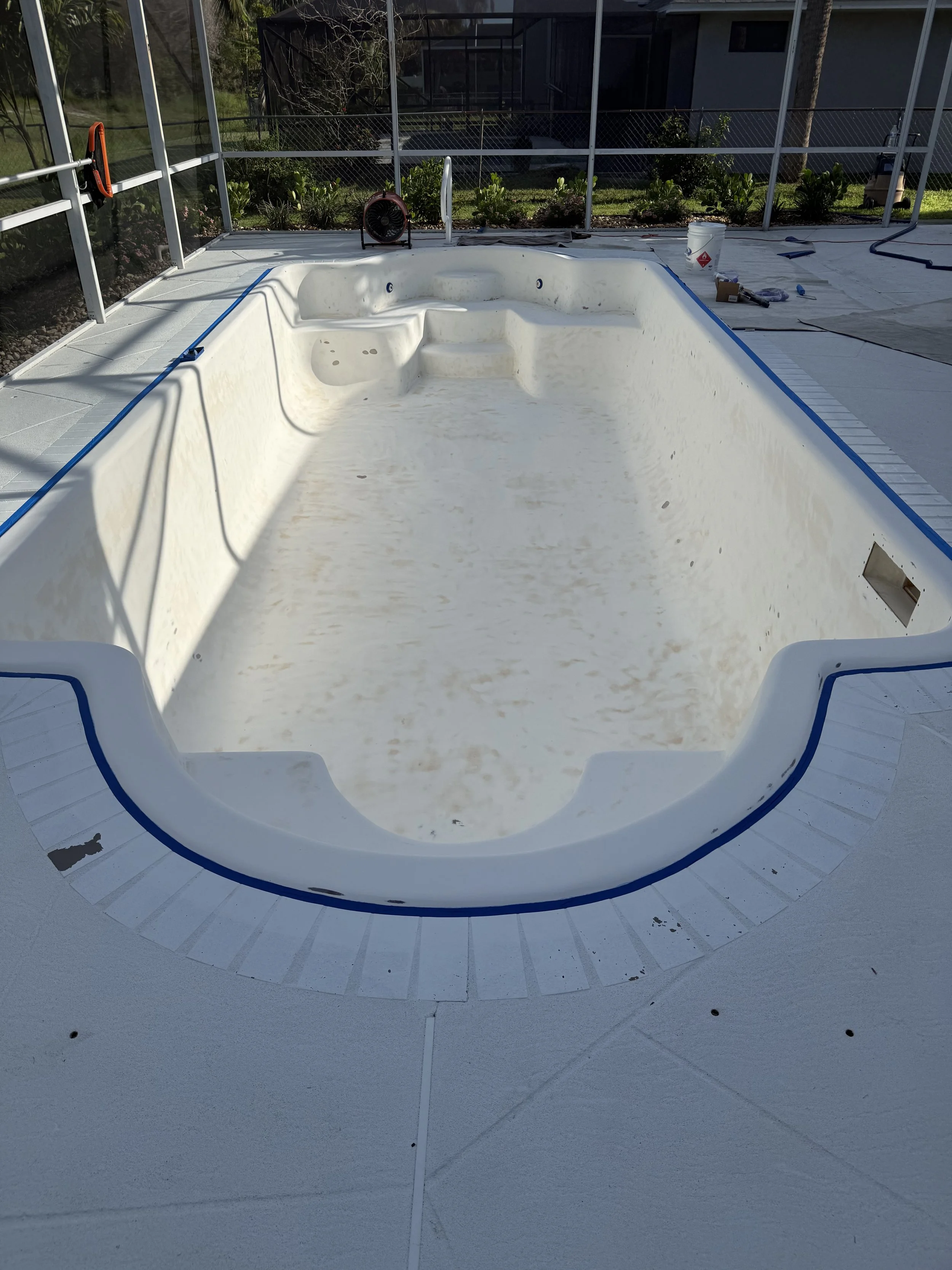 Fiberglass Swimming Pool Resurfacing