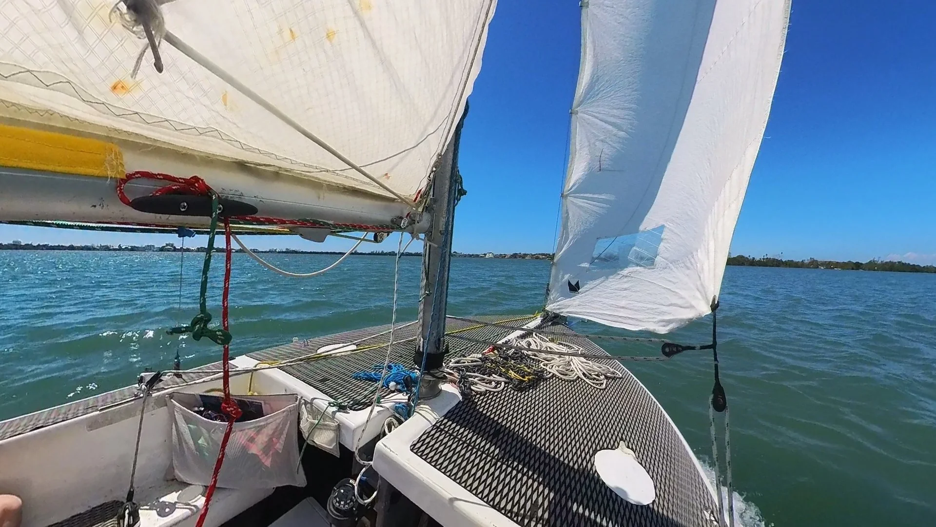 View looking forward