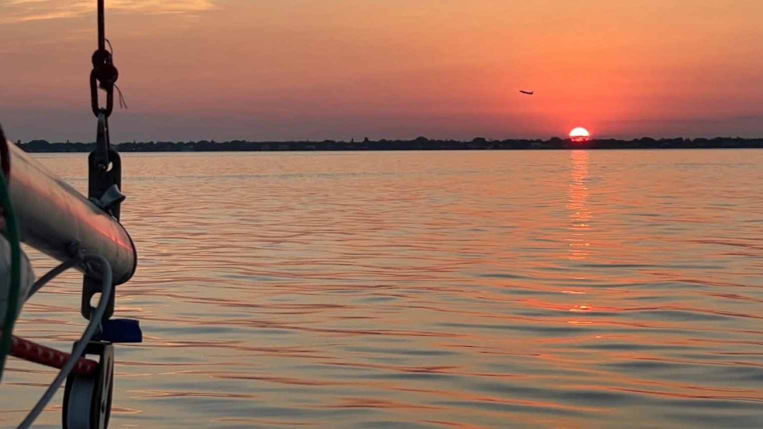 Sunrise on beautiful Sarasota Bay.